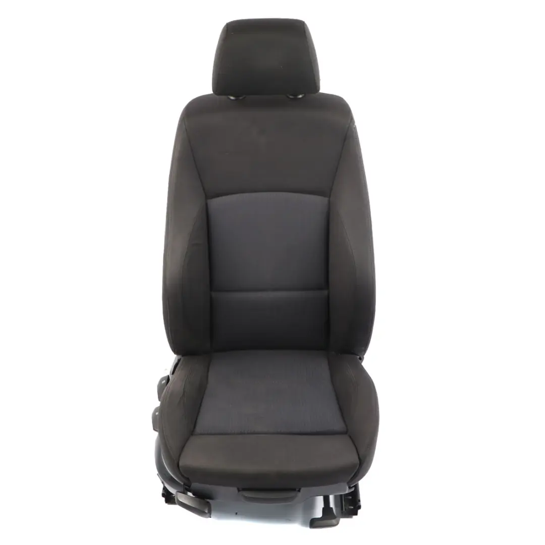 BMW 3 er E90 E91 LCI Stoff Sitz Vorne Rechts Vertex Anthrazit Lumbar - SKU 7212060-2 - Teilenummer 7212060