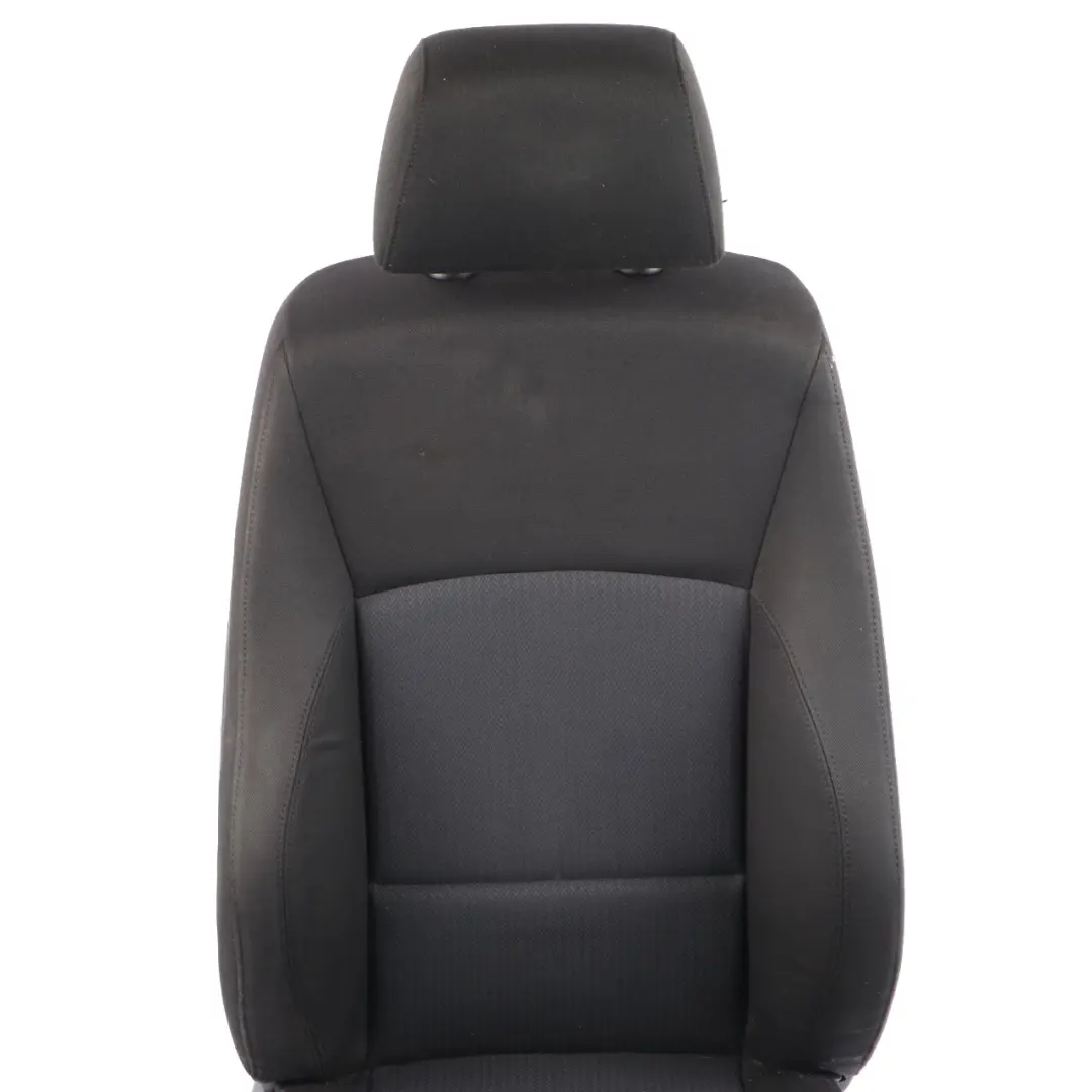 Front Seat BMW E90 E91 LCI M Sport Cloth Interior Right O/S Vertex Anthracite to with Part number 7212060 Front Seat BMW E90 E91 LCI M Sport Cloth Interior Right O/S Vertex Anthracite - SKU 7212060-2 - Part number 7212060