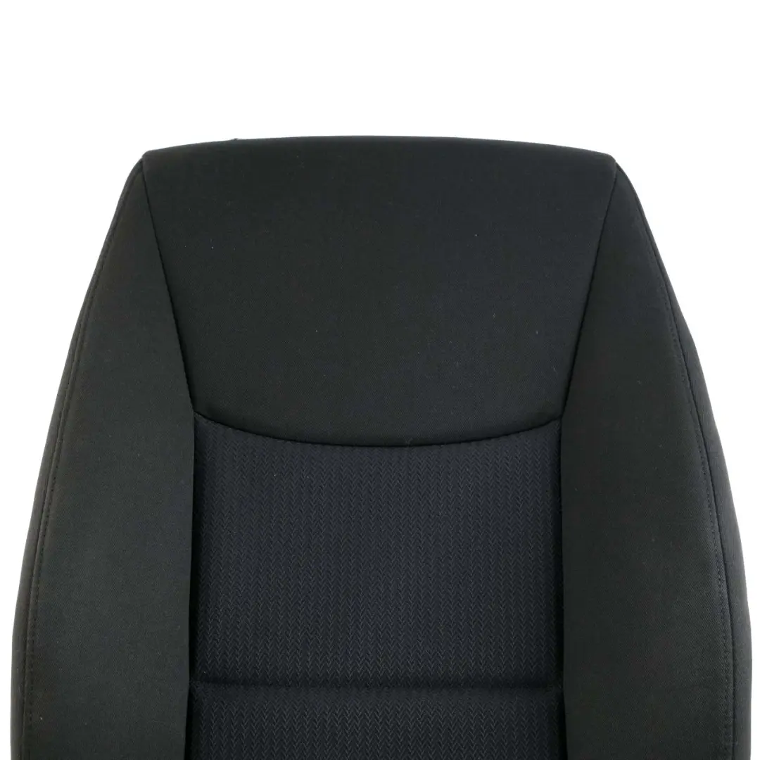 BMW E90 E91 LCI Front Left N/S Seat Backrest Cover Cloth Vertex Anthracite - SKU 7212155-2 - Part number 7212155