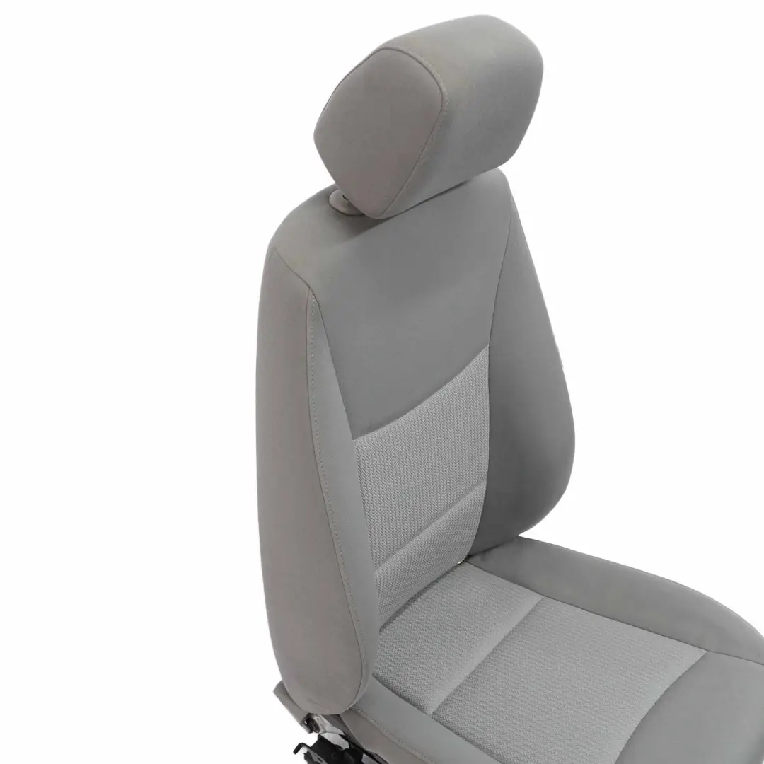 BMW E90 E91 LCI Fotel Lewy Przód Materiał Szary - SKU 7212157-2 - Numer Części 7212157