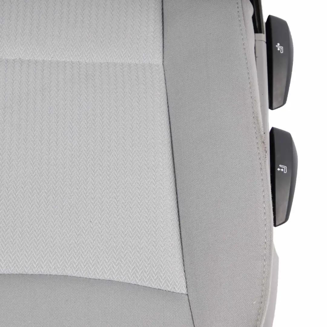 Cloth Fabric Vertex Interior Front Left N/S Seat Grey to BMW E90 E91 LCI with Part number 7212157 BMW E90 E91 LCI Cloth Fabric Vertex Interior Front Left N/S Seat Grey - SKU 7212157 - Part number 7212157