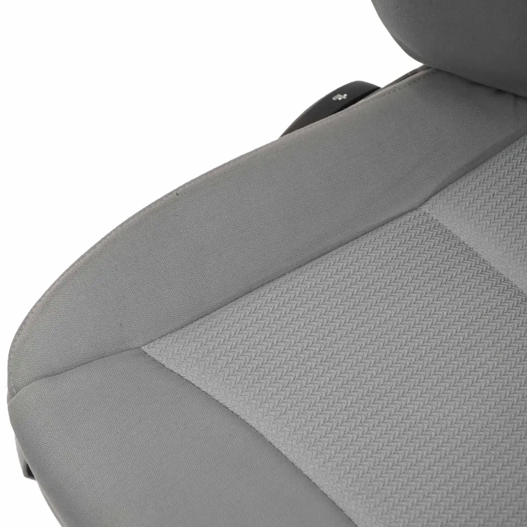 Front Seat BMW E90 E91 LCI Cloth Grey Right O/S to with Part number 7212158 Front Seat BMW E90 E91 LCI Cloth Grey Right O/S - SKU 7212158-1 - Part number 7212158