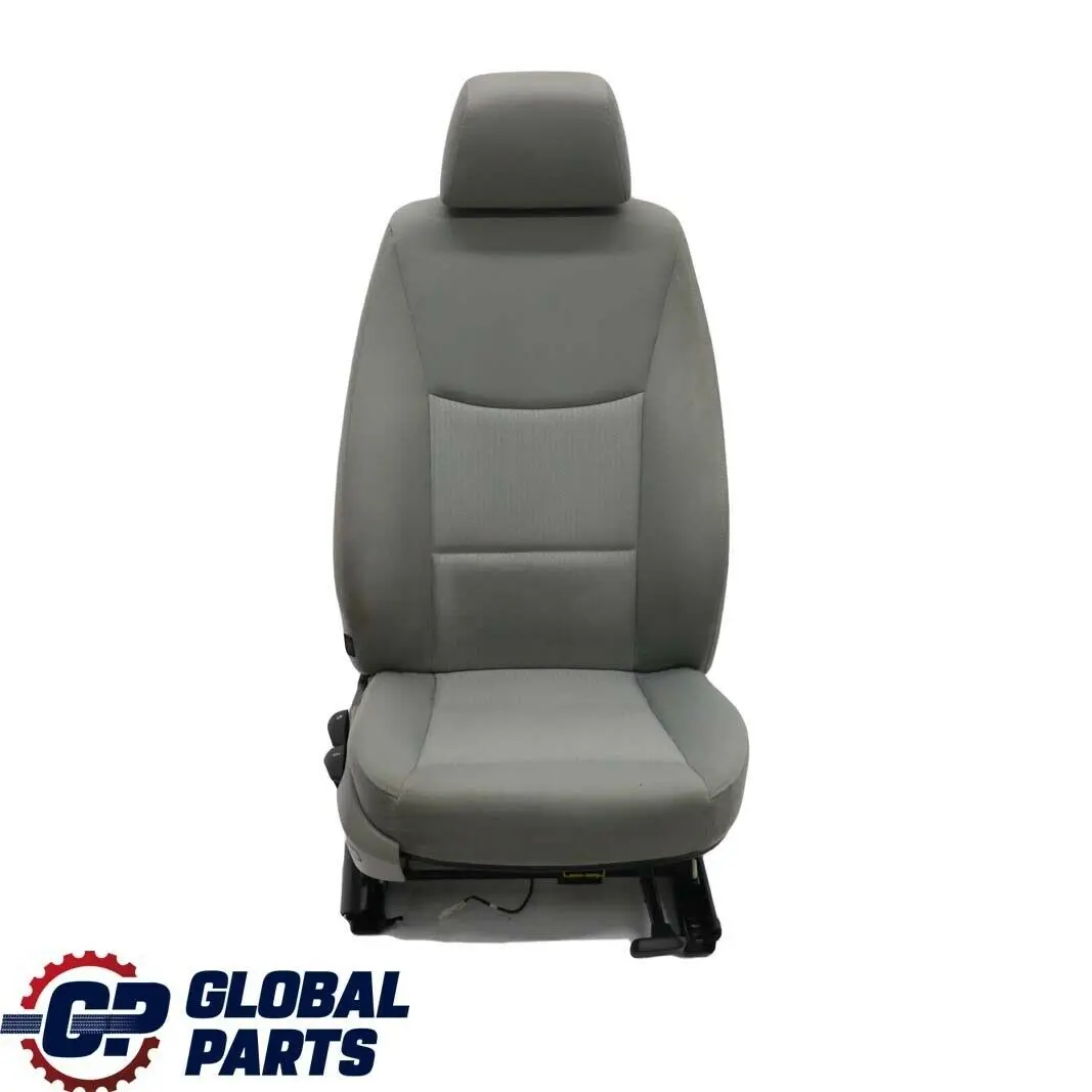 BMW 3 Series E90 E91 LCI Cloth Fabric Interior Front Right O/S Side Seat Grey