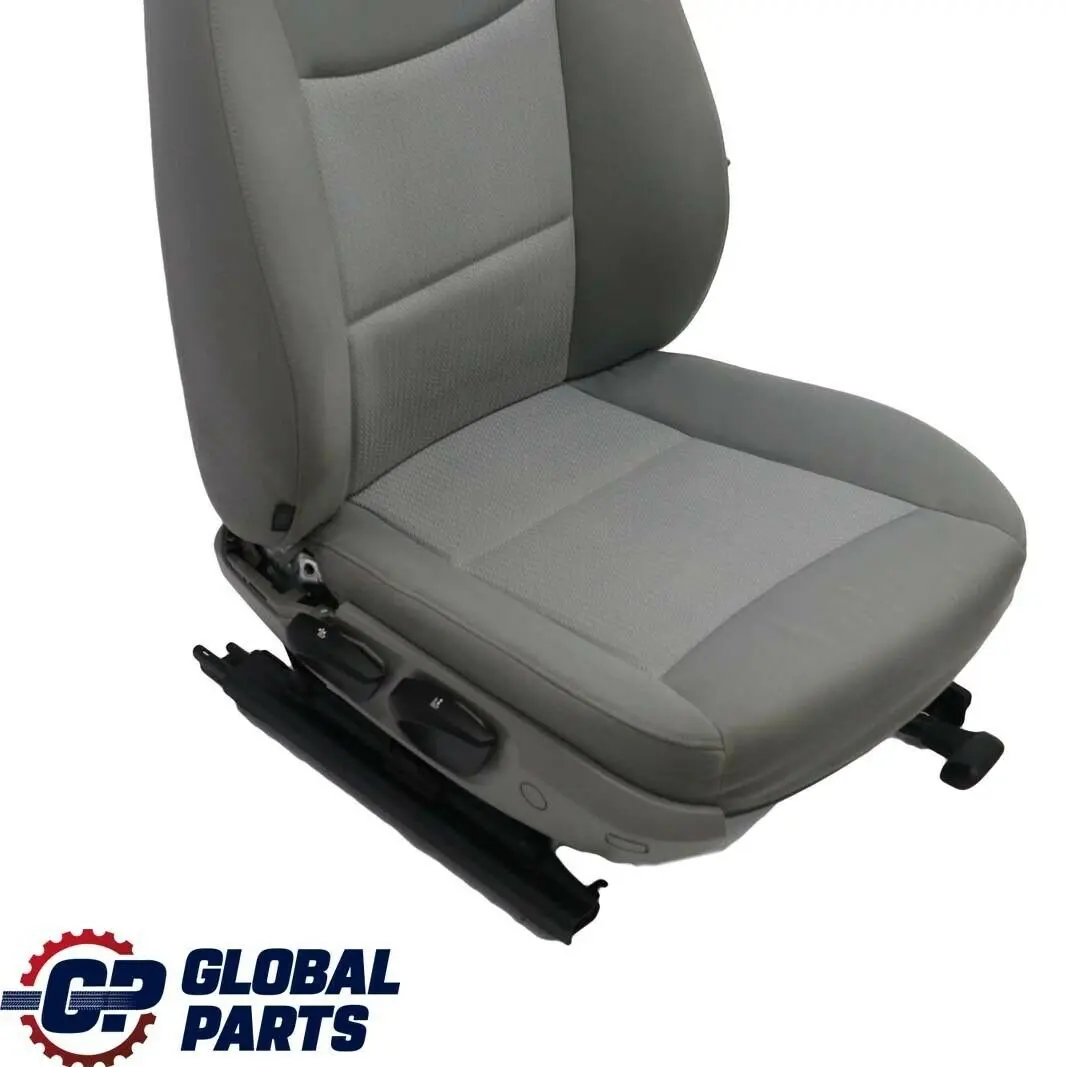 BMW 3 er E90 E91 LCI Vorn Vorne Rechts Sitz Stoff Vertex Grau Grey - SKU 7212158 - Teilenummer 7212158