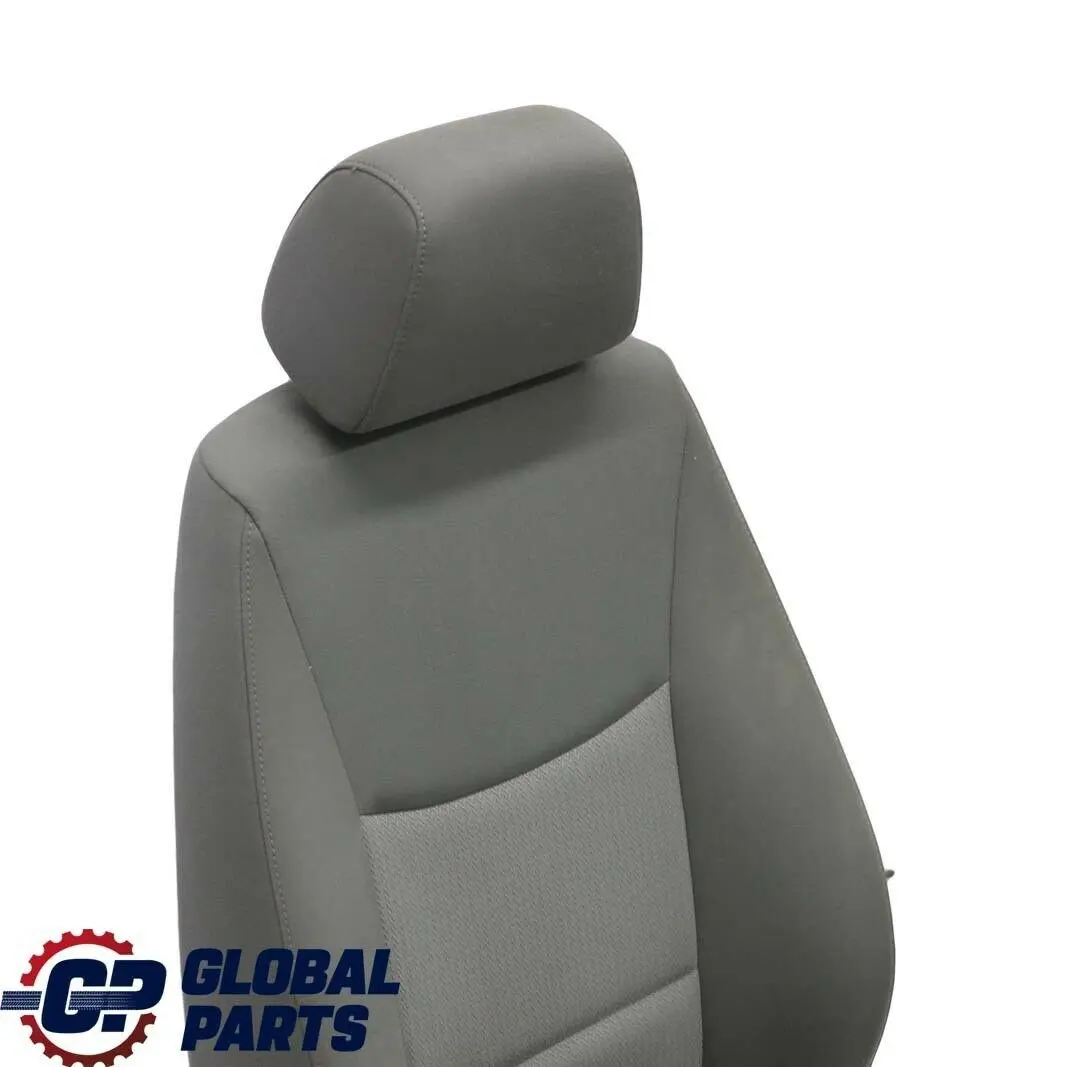 BMW E90 E91 LCI Fotel Prawy Przód Materiał Szary - SKU 7212158 - Numer Części 7212158