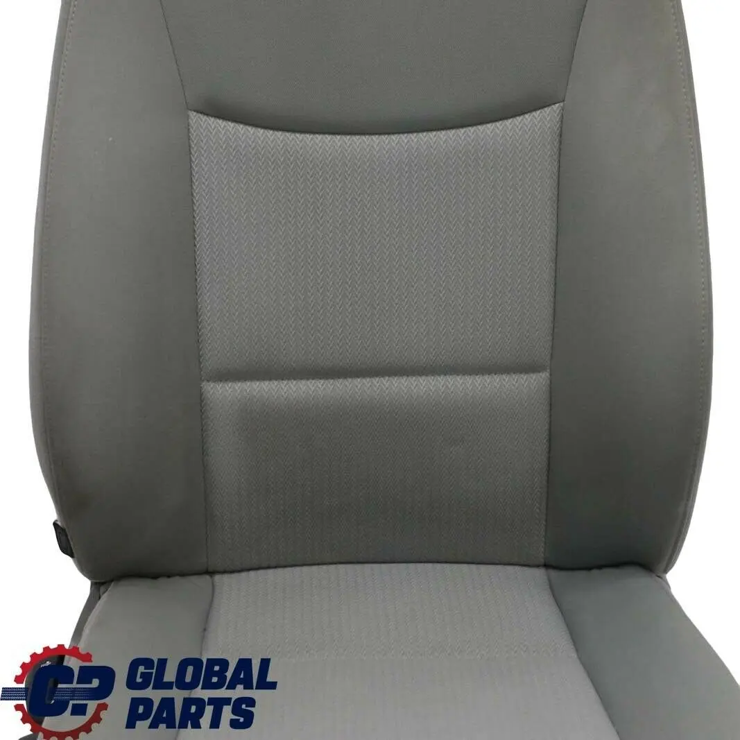 BMW E90 E91 LCI Fotel Prawy Przód Materiał Szary - SKU 7212158 - Numer Części 7212158