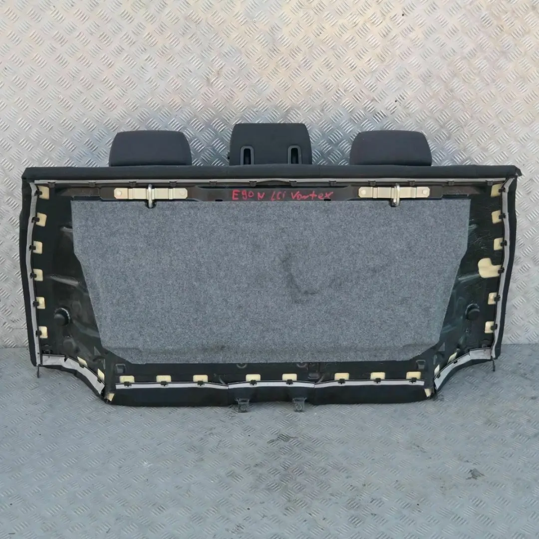 Dossier Du Siege Arriere Housse Reste Tissu Vertex Anthracite pour BMW 3 E90 LCI à propos du numéro de pièce 7212261 BMW 3 E90 LCI Dossier Du Siege Arriere Housse Reste Tissu Vertex Anthracite - SKU 7212261-1 - Numéro de pièce 7212261