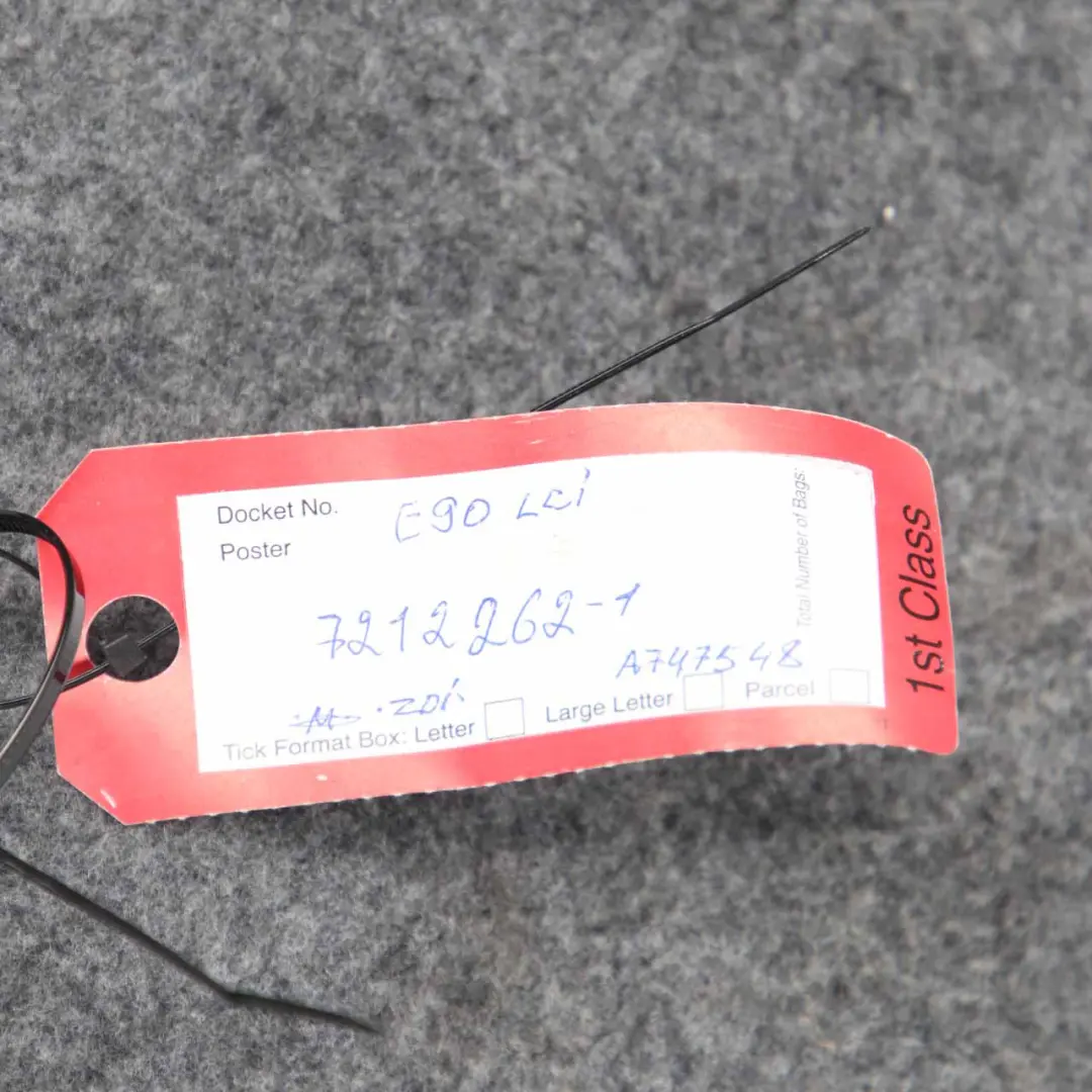 Backrest Back Cover Cloth Fabric Vertex Grey to BMW E90 LCI Rear Seat with Part number 7212262 BMW E90 LCI Rear Seat Backrest Back Cover Cloth Fabric Vertex Grey - SKU 7212262-1 - Part number 7212262