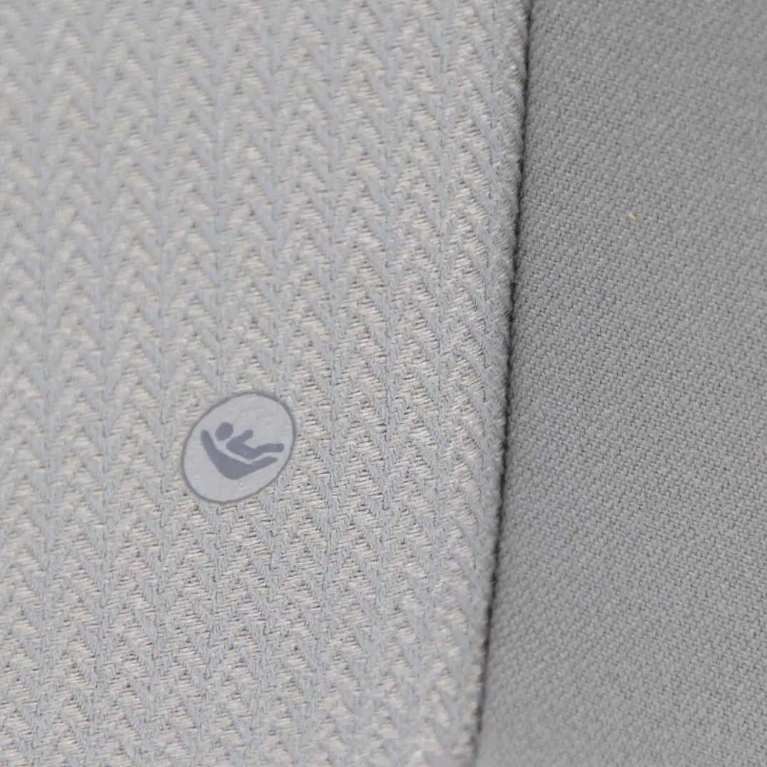 Backrest Back Cover Cloth Fabric Vertex Grey to BMW E90 LCI Rear Seat with Part number 7212262 BMW E90 LCI Rear Seat Backrest Back Cover Cloth Fabric Vertex Grey - SKU 7212262-1 - Part number 7212262