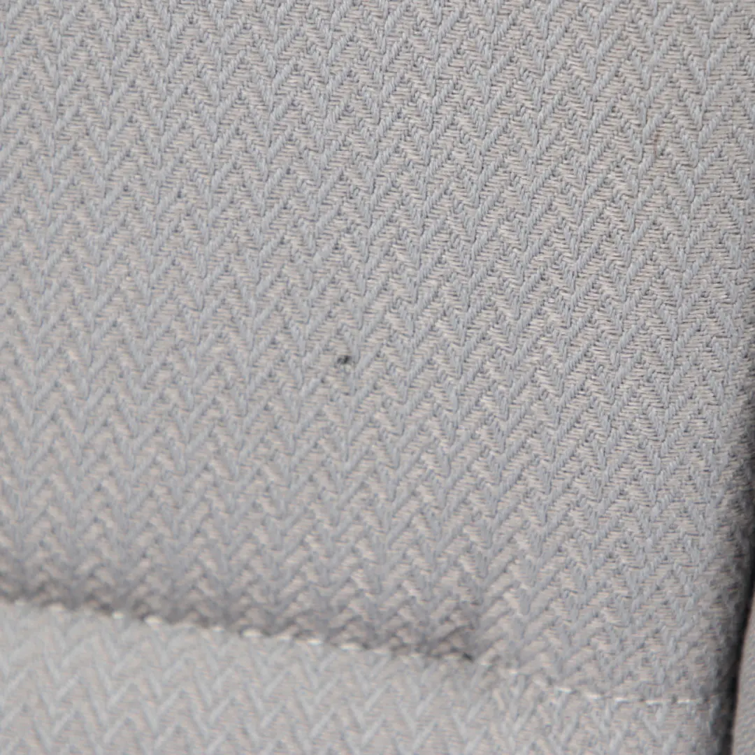 Backrest Back Cover Cloth Fabric Vertex Grey to BMW E90 LCI Rear Seat with Part number 7212262 BMW E90 LCI Rear Seat Backrest Back Cover Cloth Fabric Vertex Grey - SKU 7212262-1 - Part number 7212262