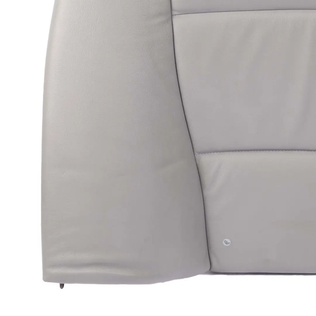 Backrest Back Cover Leather Dakota Grey to BMW 3 E90 LCI Saloon Rear Seat with Part number 7212270 BMW 3 E90 LCI Saloon Rear Seat Backrest Back Cover Leather Dakota Grey - SKU 7212270 - Part number 7212270