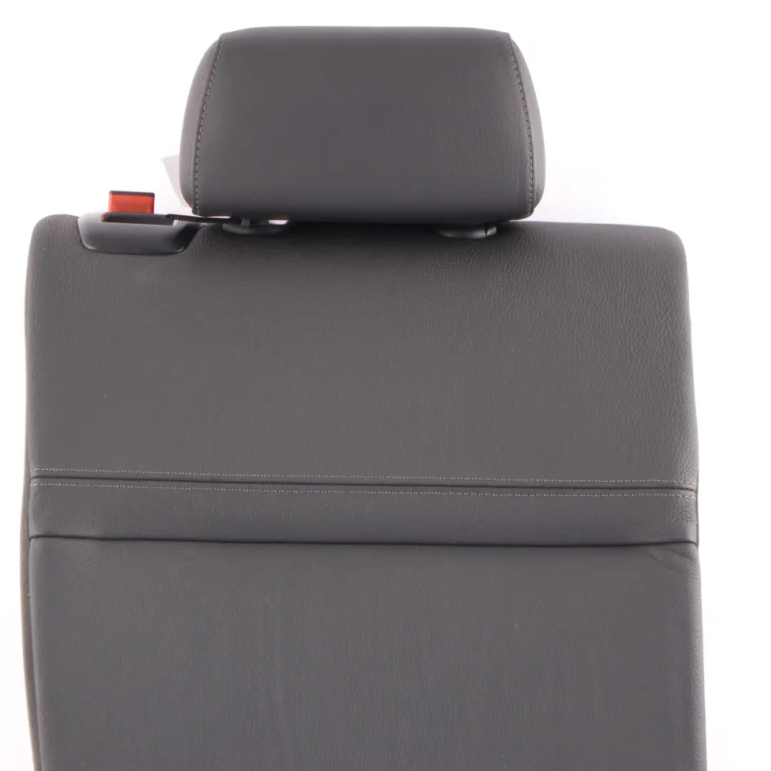 BMW E91 LCI Seat Backrest Touring Rear Back Seat Right O/S Leather Dakota Black - SKU 7212361 - Part number 7212361