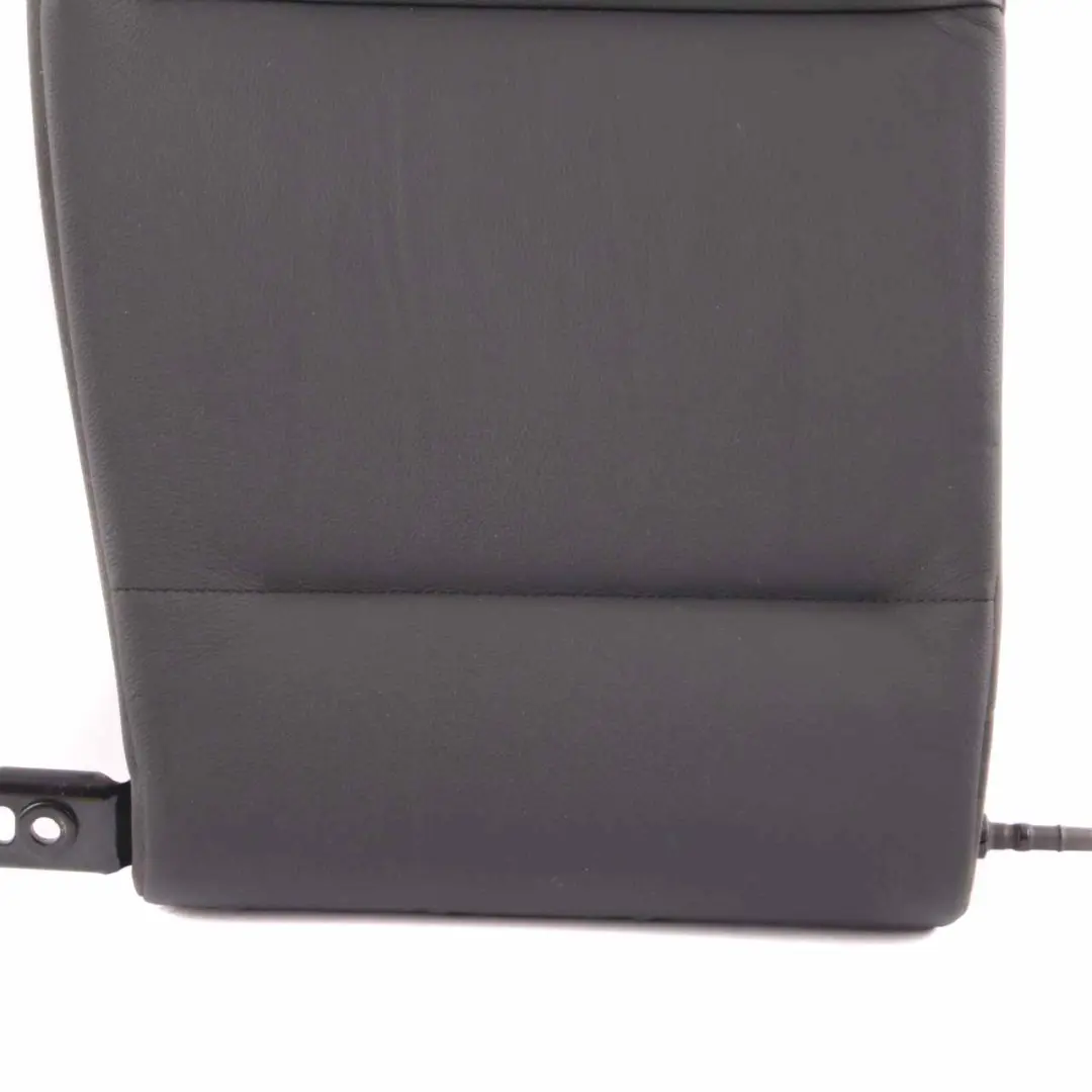 BMW E91 LCI Seat Backrest Touring Rear Back Seat Right O/S Leather Dakota Black - SKU 7212361 - Part number 7212361