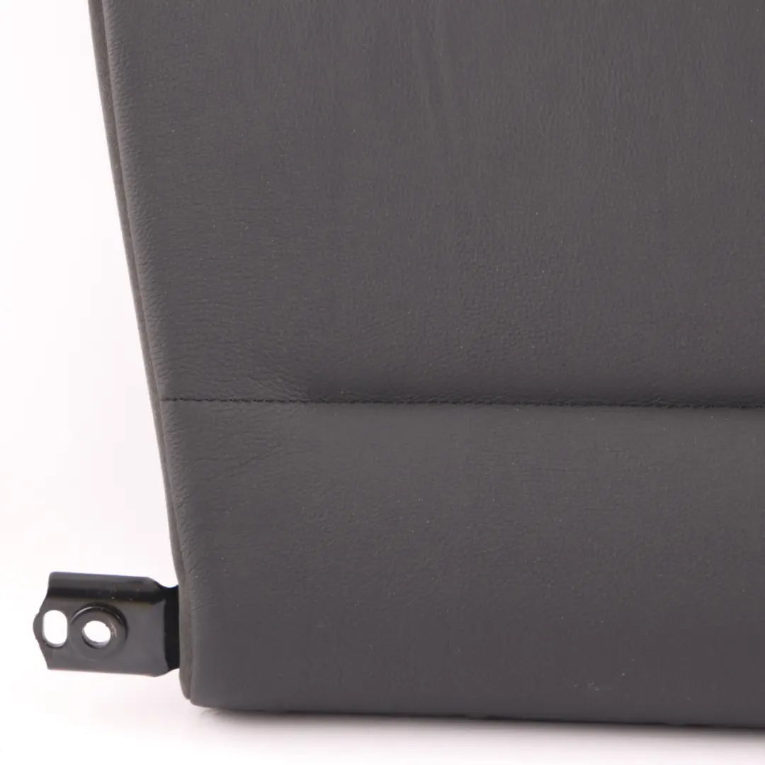 BMW E91 LCI Seat Backrest Touring Rear Back Seat Right O/S Leather Dakota Black - SKU 7212361 - Part number 7212361