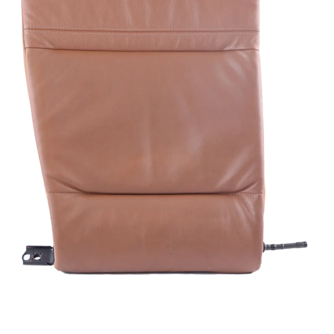 Rear Seat Backrest BMW E91 LCI Touring Right O/S Back Cover Leather Dakota Brown - SKU 7212365 - Part number 7212365