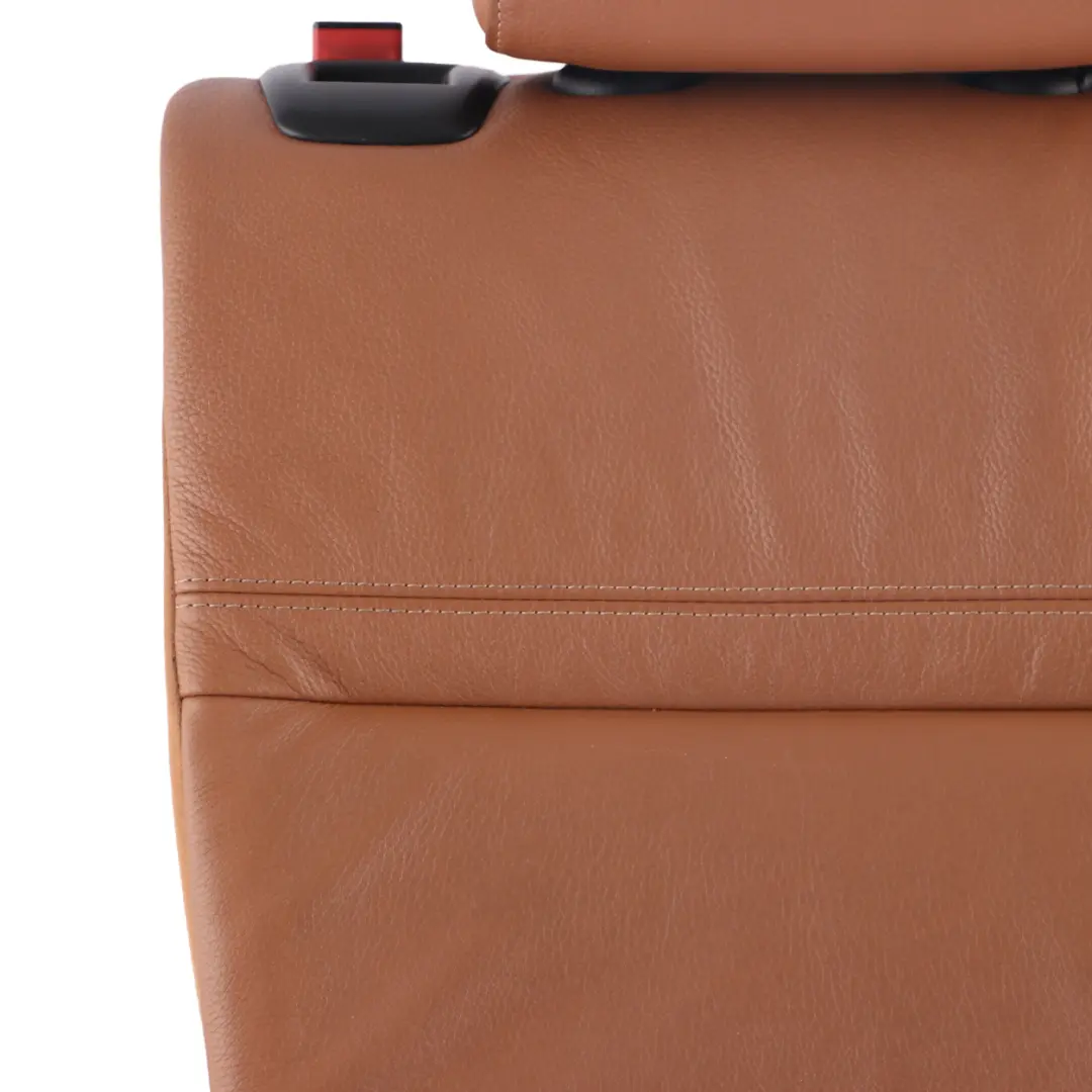 Rear Seat Backrest BMW E91 LCI Touring Right O/S Back Cover Leather Dakota Brown - SKU 7212365 - Part number 7212365