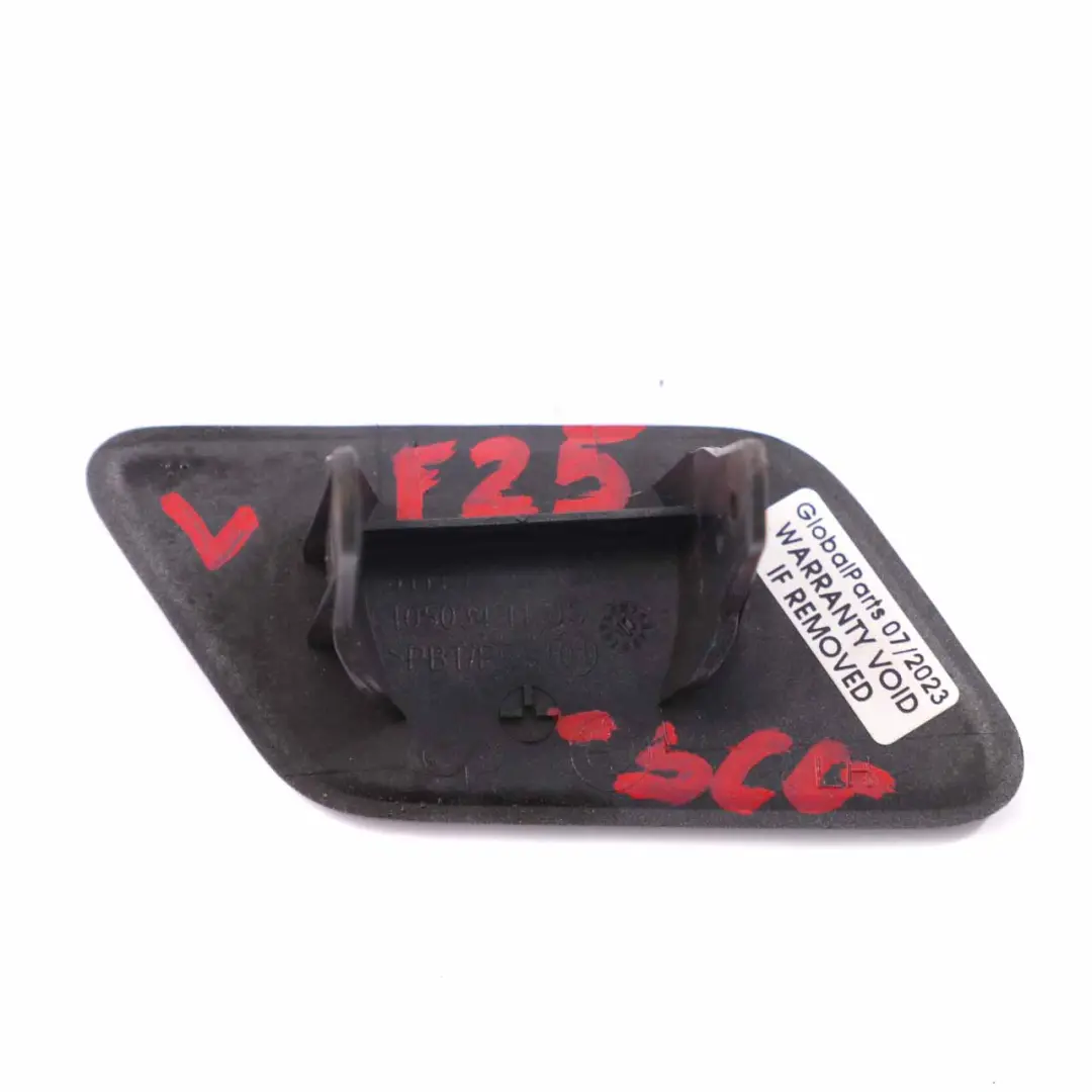 Copertura Ugello Sinistro Paraurti Anteriore Faro Spazio Grigio A52 per BMW X3 F25 con numero di parte 7212953 BMW X3 F25 Copertura Ugello Sinistro Paraurti Anteriore Faro Spazio Grigio A52 - SKU 7212953-SCG - Numero di parte 7212953