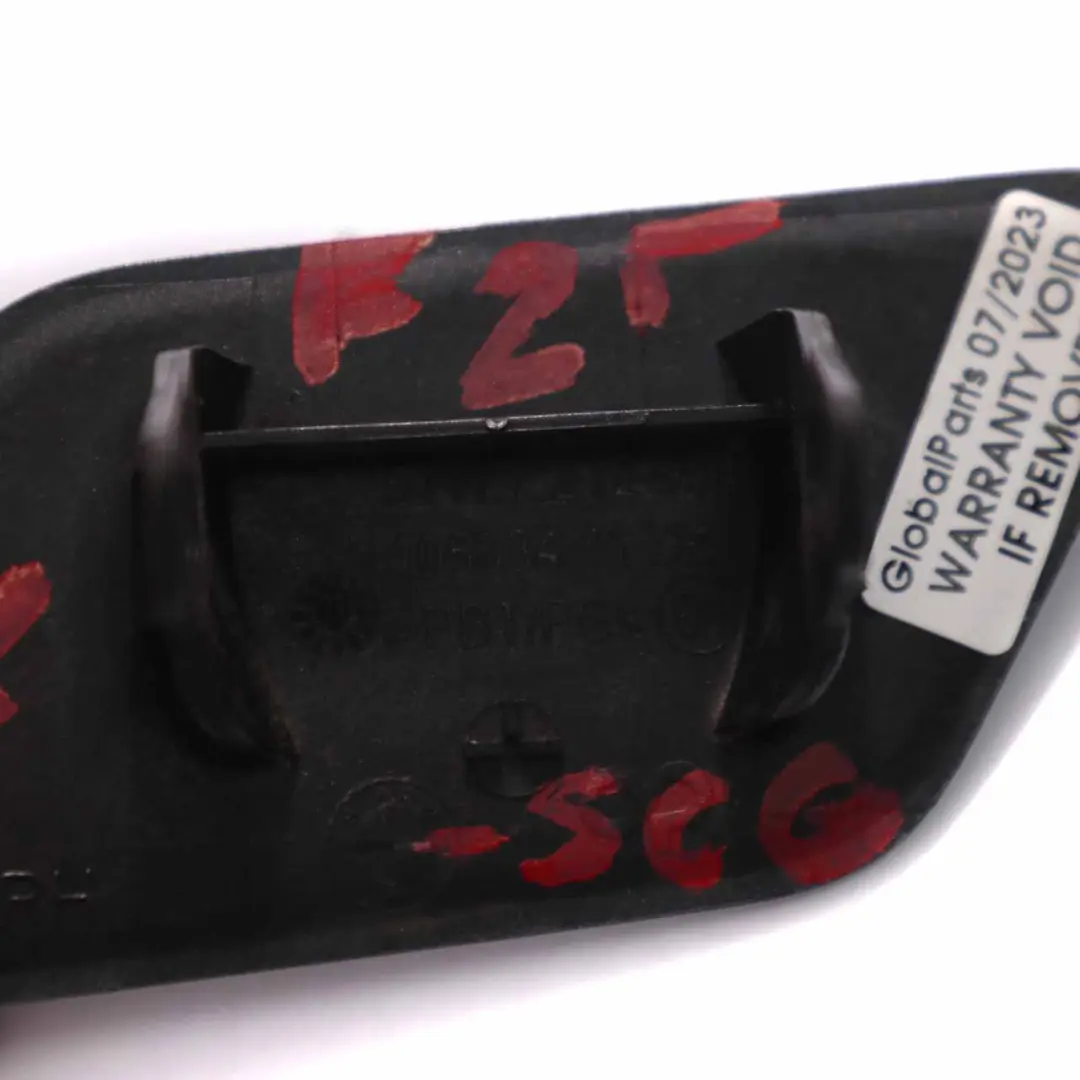 BMW X3 F25 Nozzle Cover Right O/S Front Bumper Headlight Spray Space Grey A52 - SKU 7212954-SCG - Part number 7212954