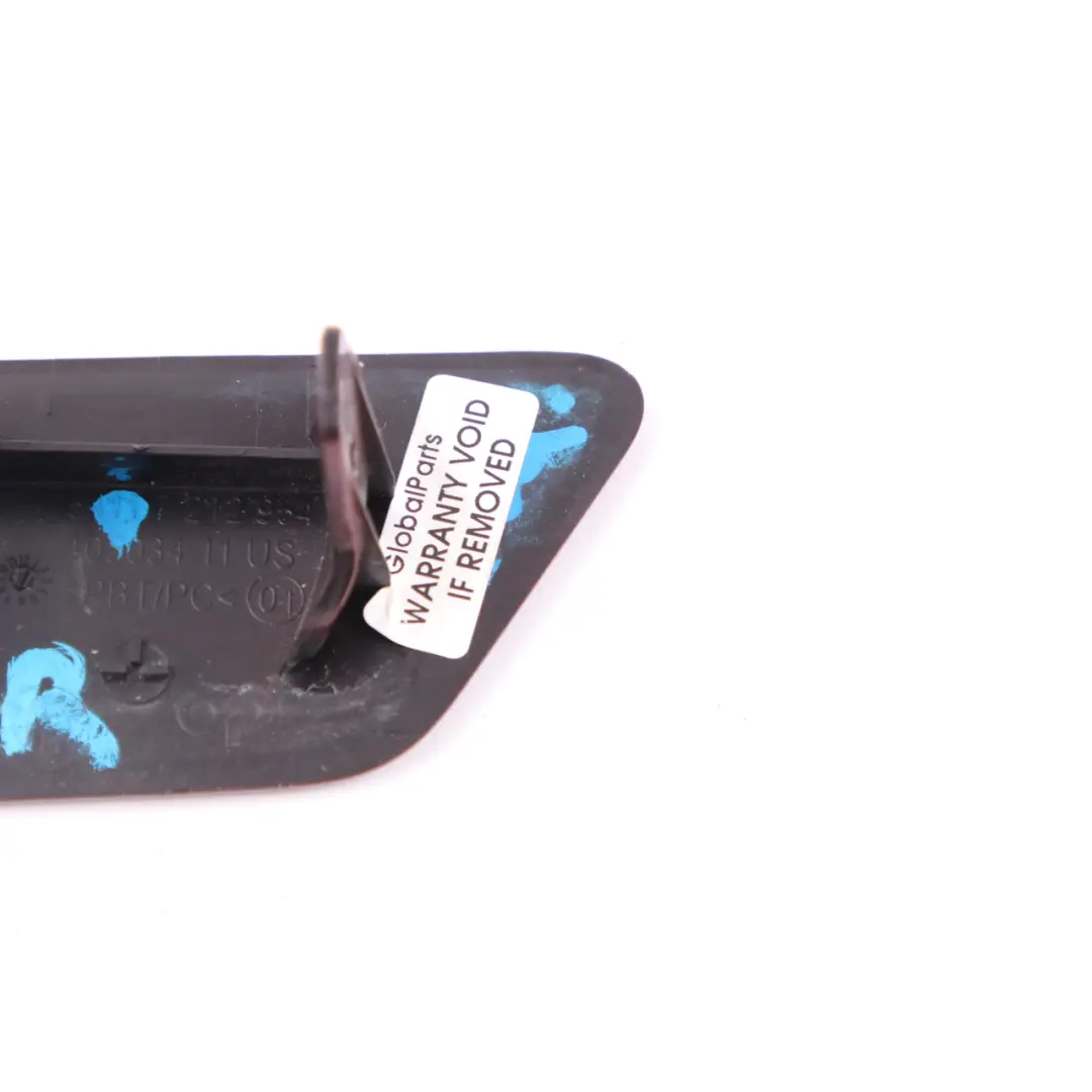 BMW X3 F25 Nozzle Cover Front Bumper Headlight Spray Right O/S Vermillionrot A82 - SKU 7212954-VER - Part number 7212954