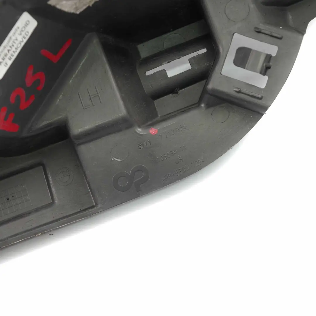 Soporte Luz Antiniebla Parachoques Delantero Izquierdo para BMW X3 F25 con número de pieza 7212955 BMW X3 F25 Soporte Luz Antiniebla Parachoques Delantero Izquierdo - SKU 7212955 - Número de pieza 7212955