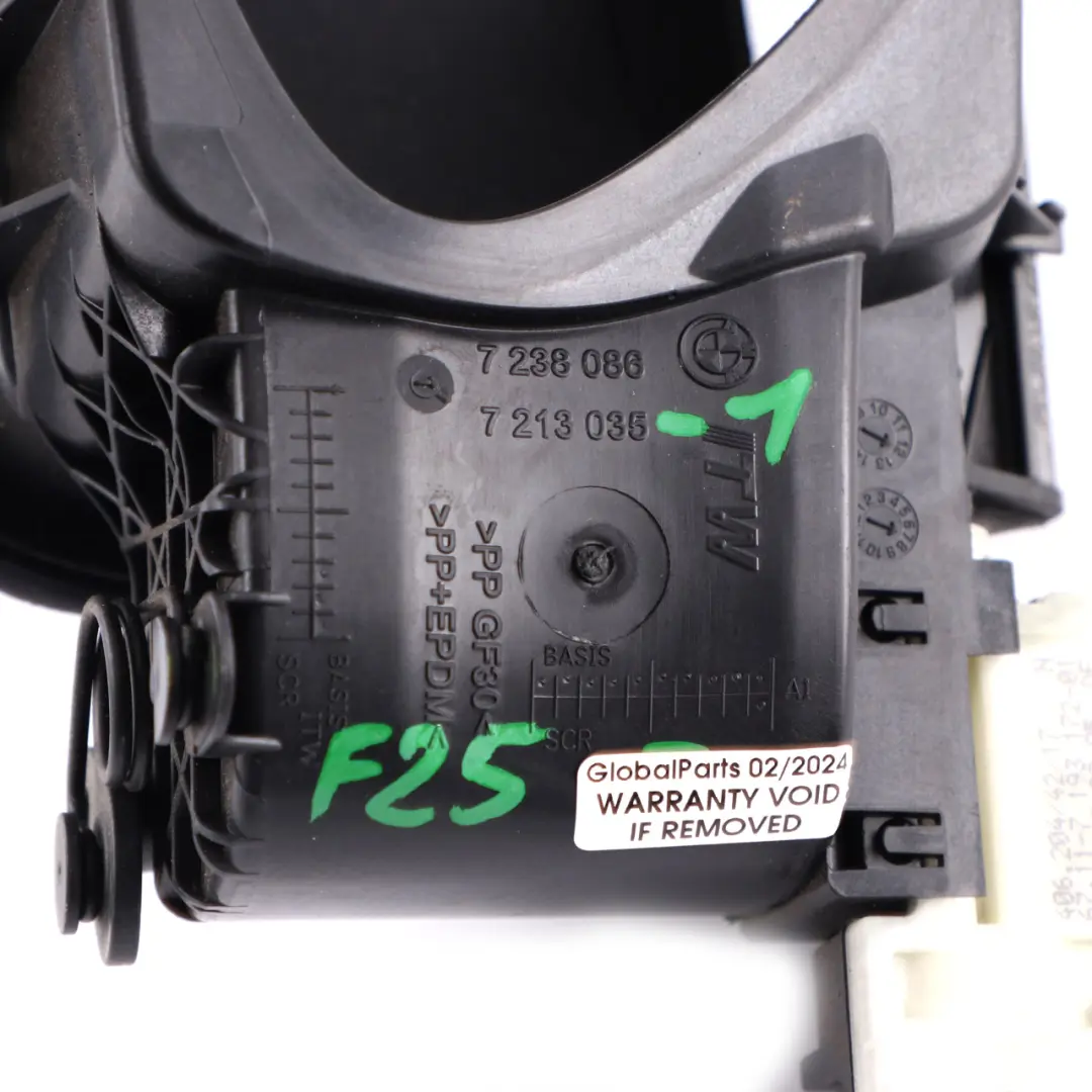 BMW X3 F25 Llenado Combustible Tapa Tapa Tapa Portador Panel Ajuste - SKU 7213035-1 - Número de pieza 7213035