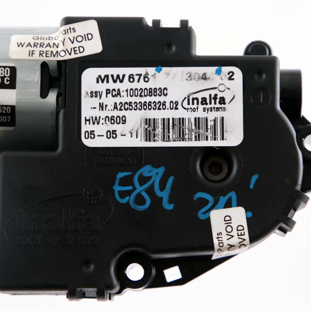  Sunroof Drive BMW X1 E84 Sliding Roof Unit Motor Actuator - SKU 7213044 - Part number 7213044