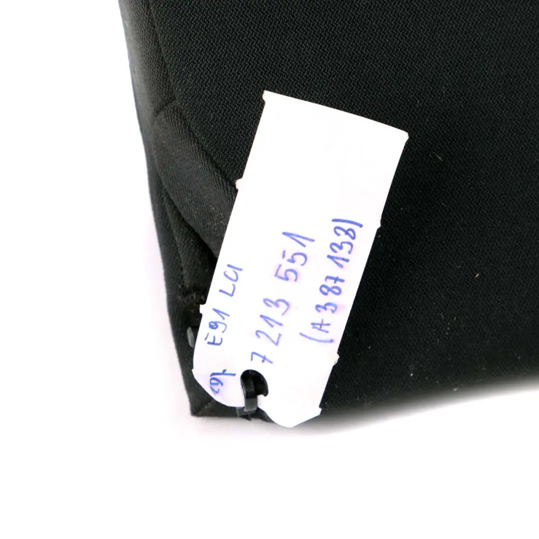 BMW 3 Series E90 E91 LCI Rear Seat Middle Armrest Cloth Anthrazit - SKU 7213551 - Part number 7213551