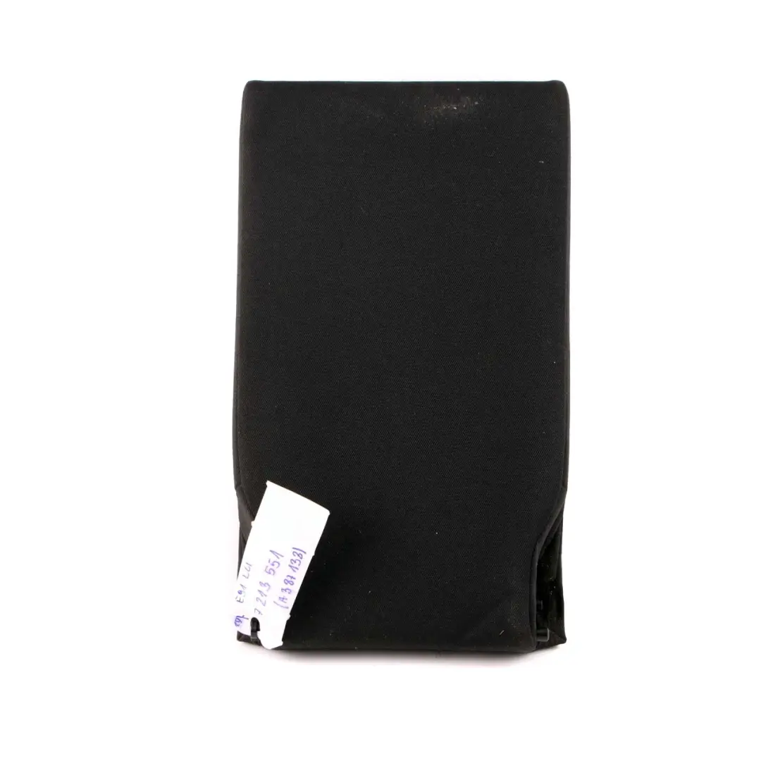 BMW 3 Series E90 E91 LCI Rear Seat Middle Armrest Cloth Anthrazit - SKU 7213551 - Part number 7213551