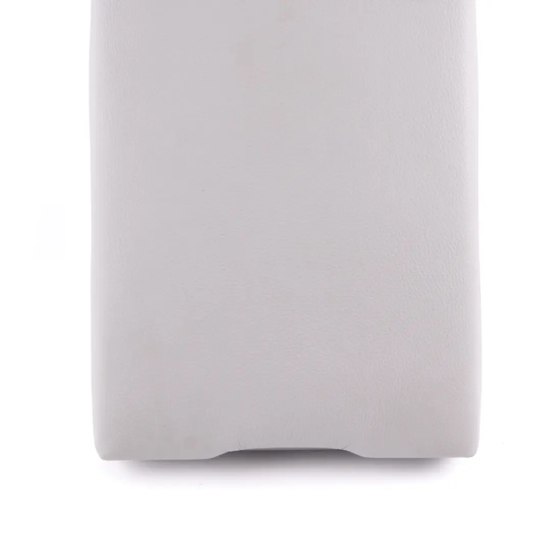 Middle Armrest Rear Seat Leather Dakota Grey E91 to BMW E90 LCI with Part number 7246452 BMW E90 LCI Middle Armrest Rear Seat Leather Dakota Grey E91 - SKU 7213557 - Part number 7246452