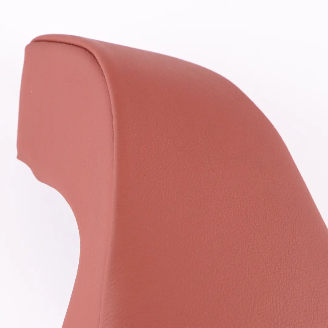 Lateral Trim Panel Cover Left N/S Leather Red Brown to BMW E90 LCI Rear Seat with Part number 7213613 BMW E90 LCI Rear Seat Lateral Trim Panel Cover Left N/S Leather Red Brown - SKU 7213613 - Part number 7213613
