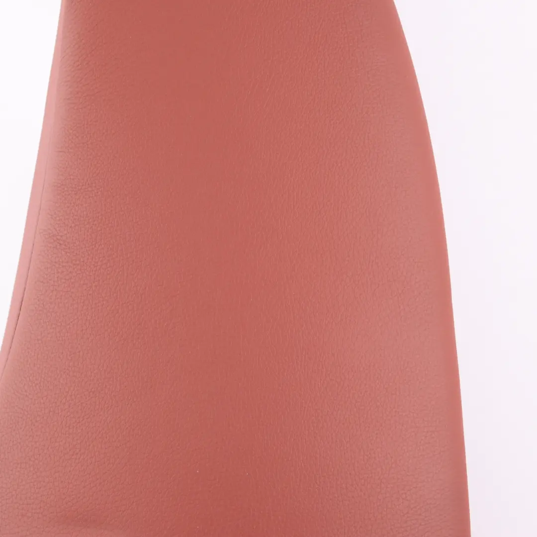 Lateral Trim Panel Cover Left N/S Leather Red Brown to BMW E90 LCI Rear Seat with Part number 7213613 BMW E90 LCI Rear Seat Lateral Trim Panel Cover Left N/S Leather Red Brown - SKU 7213613 - Part number 7213613