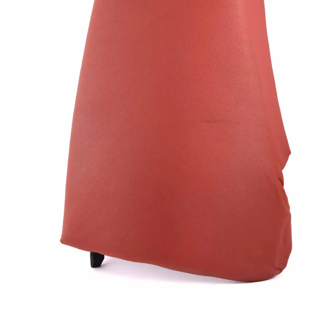 Lateral Trim Panel Cover Right O/S Leather Red Brown to BMW E90 LCI Rear Seat with Part number 7213614 BMW E90 LCI Rear Seat Lateral Trim Panel Cover Right O/S Leather Red Brown - SKU 7213614 - Part number 7213614