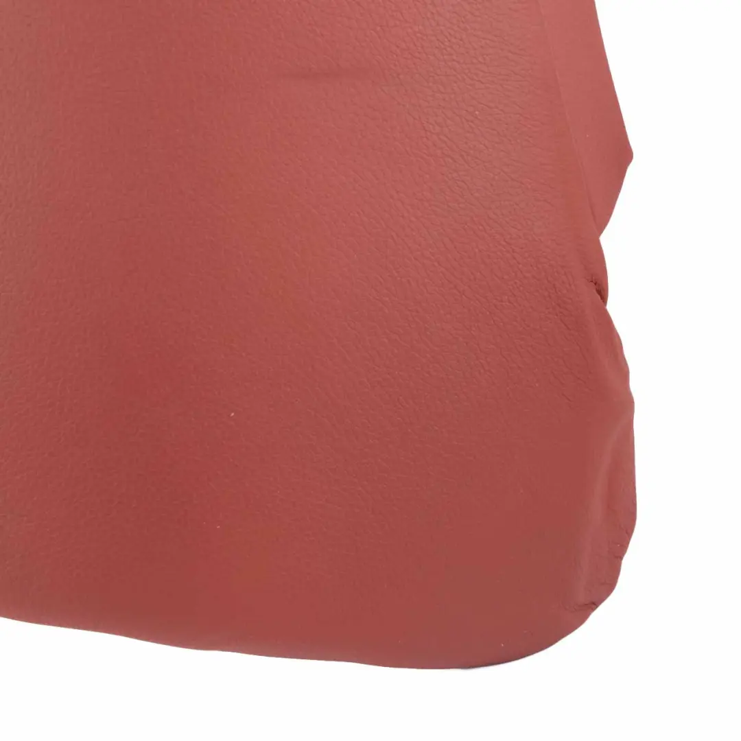 Lateral Trim Panel Cover Right O/S Leather Red Brown to BMW E90 LCI Rear Seat with Part number 7213614 BMW E90 LCI Rear Seat Lateral Trim Panel Cover Right O/S Leather Red Brown - SKU 7213614 - Part number 7213614