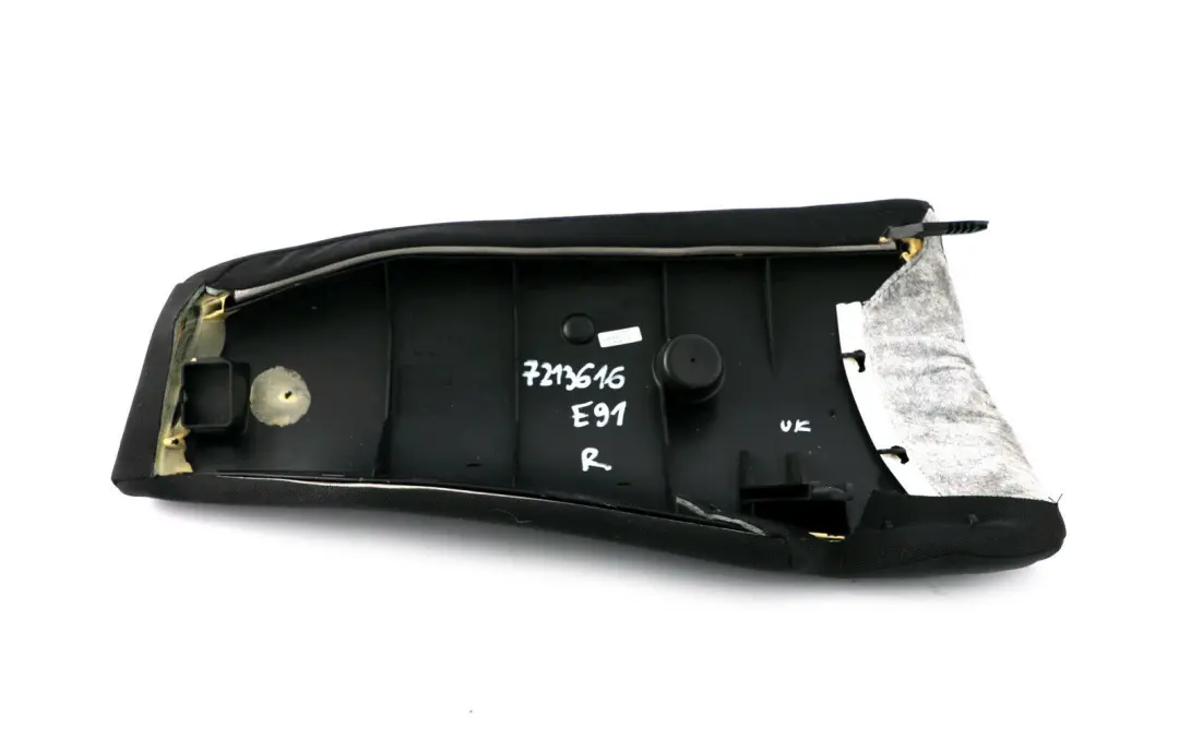 BMW E91 LCI Sedile Posteriore Sinistra Pezzo Laterale Destra Antracite - SKU 7213616 - Numero di parte 7213616