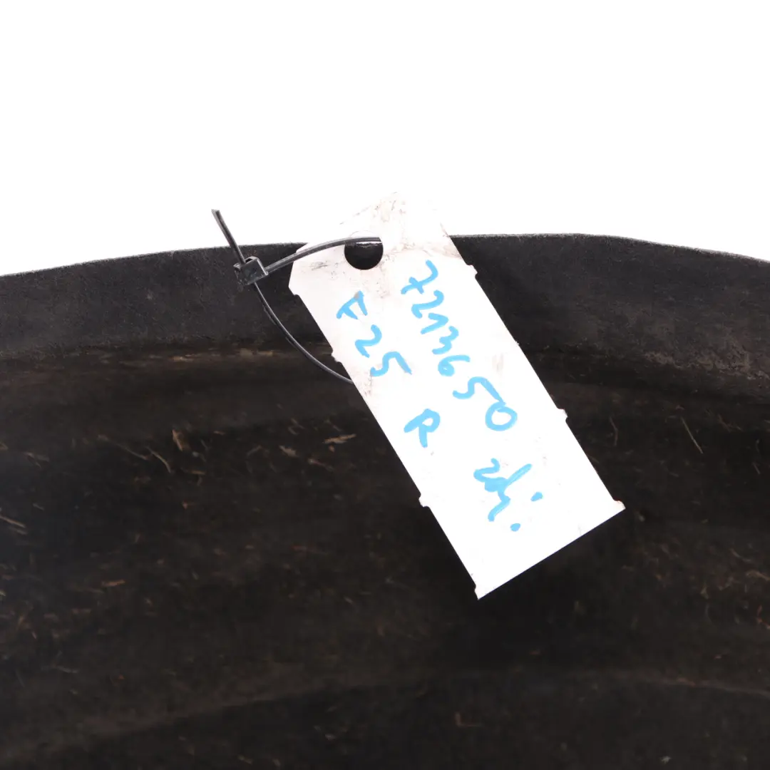 Cover Wheel Arch BMW F25 Rear Right O/S Liner Housing Trim Panel - SKU 7213650 - Part number 7213650