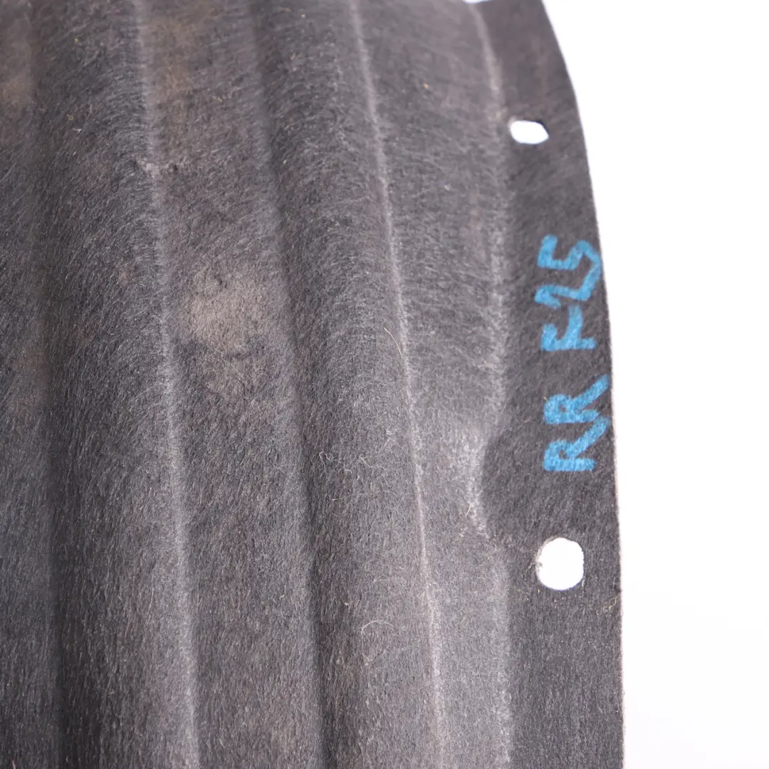  Tapa Arco Rueda BMW F25 Trasera Derecha Liner Carcasa Panel Embellecedor - SKU 7213650 - Número de pieza 7213650