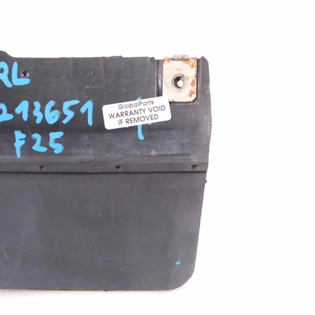 Deflector Labio Trasero Izquierdo Embellecedor Paso Rueda para BMW X3 F25 X4 F26 con número de pieza 7213651 BMW X3 F25 X4 F26 Deflector Labio Trasero Izquierdo Embellecedor Paso Rueda - SKU 7213651 - Número de pieza 7213651