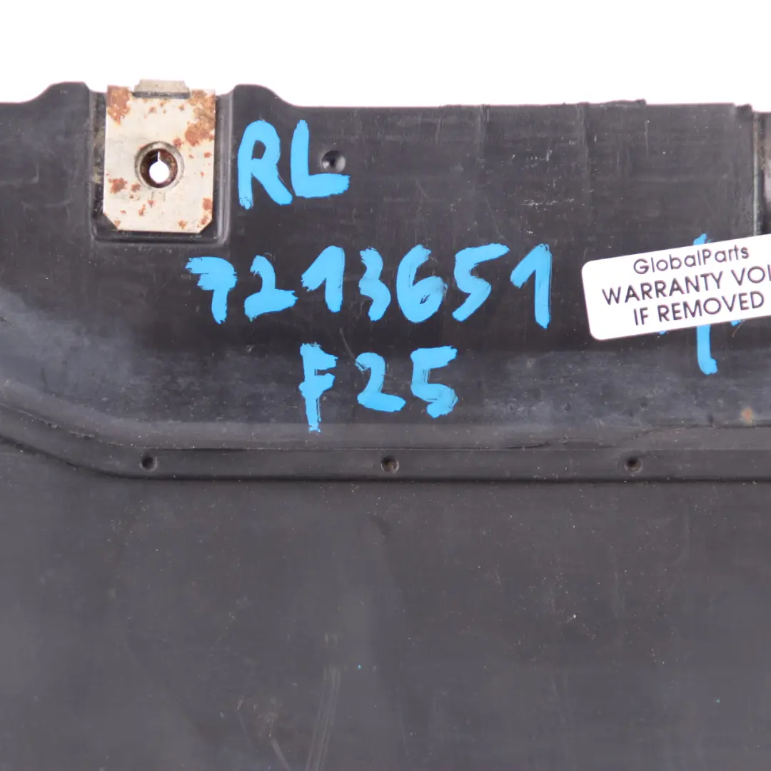 BMW X3 F25 X4 F26 Déflecteur Lèvres Garniture passage roue arrière gauche - SKU 7213651 - Numéro de pièce 7213651