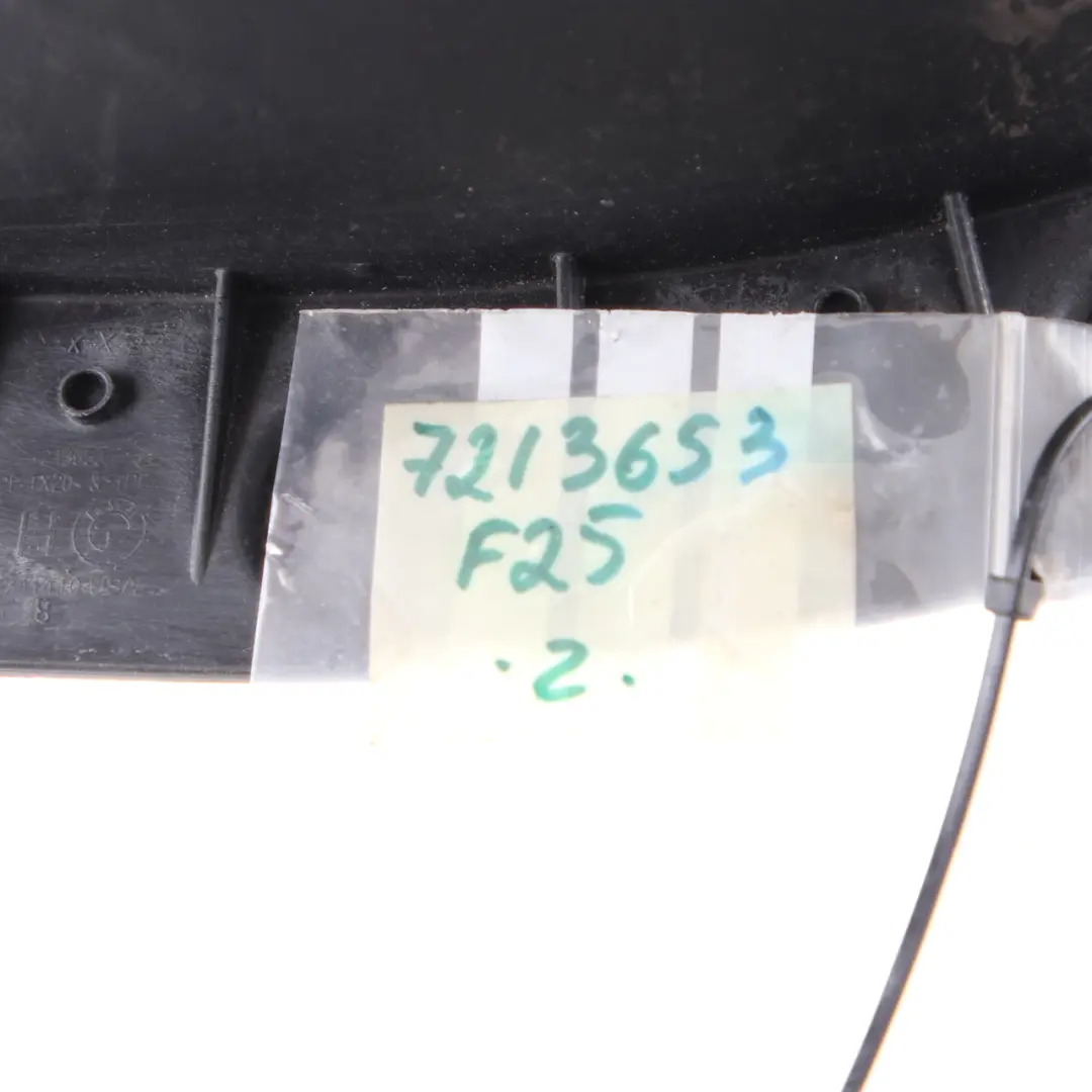 BMW X3 F25 Wheel Arch Cover Front Left Trim Panel Pressure Lip - SKU 7213653 - Part number 7213653