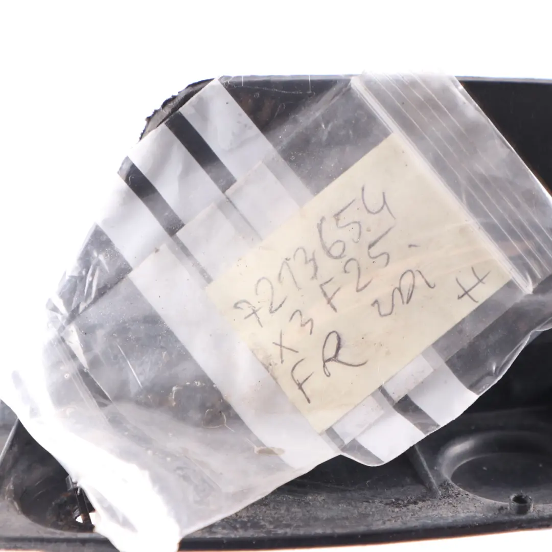 Cubre Paso Rueda Delantero Derecho Embellecedor Presión Labio para BMW X3 F25 con número de pieza 7213654 BMW X3 F25 Cubre Paso Rueda Delantero Derecho Embellecedor Presión Labio - SKU 7213654 - Número de pieza 7213654