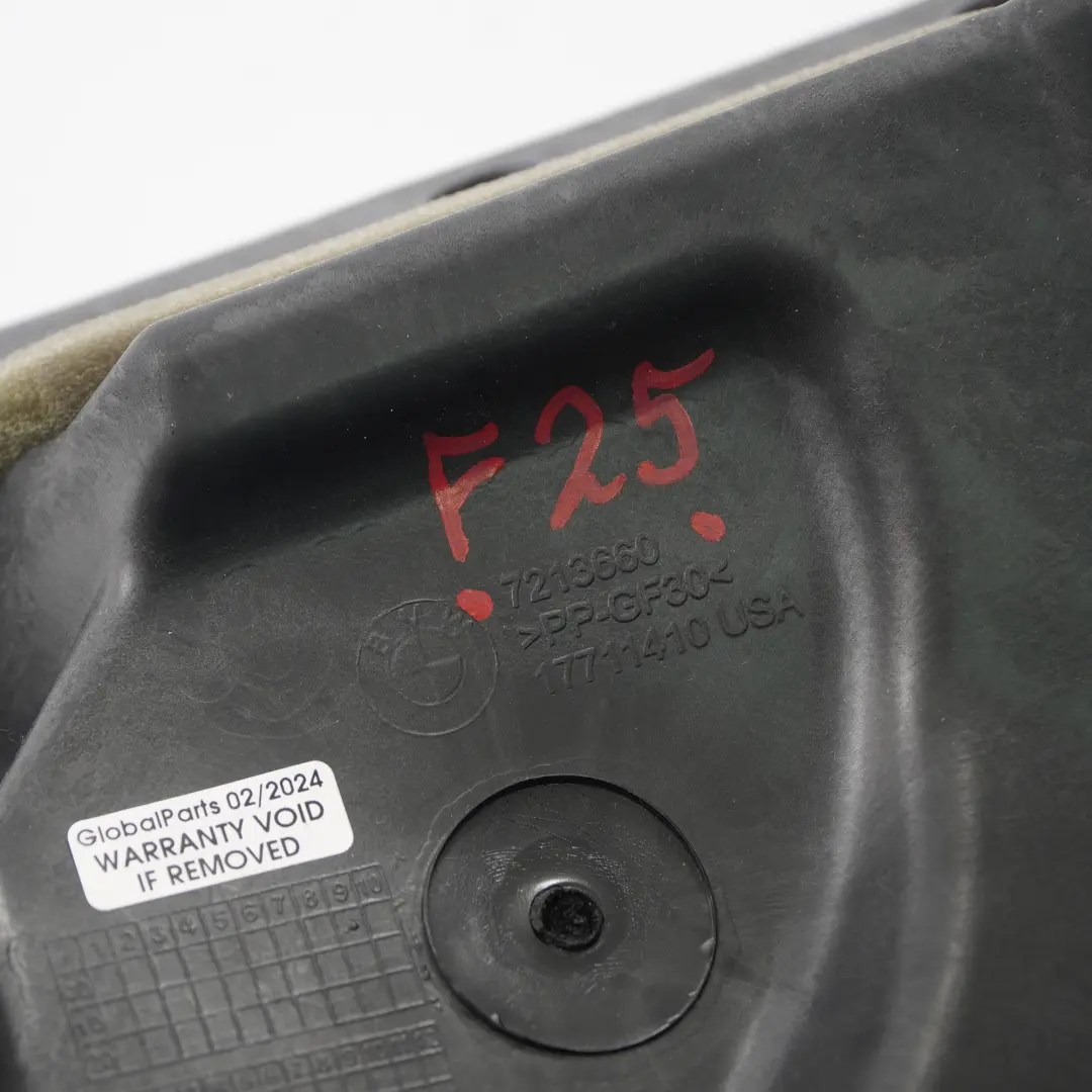 Trennwand Motorraum verkleidung Mitte unten für BMW X3 F25 mit Teilenummer 7213660 BMW X3 F25 Trennwand Motorraum verkleidung Mitte unten - SKU 7213660 - Teilenummer 7213660