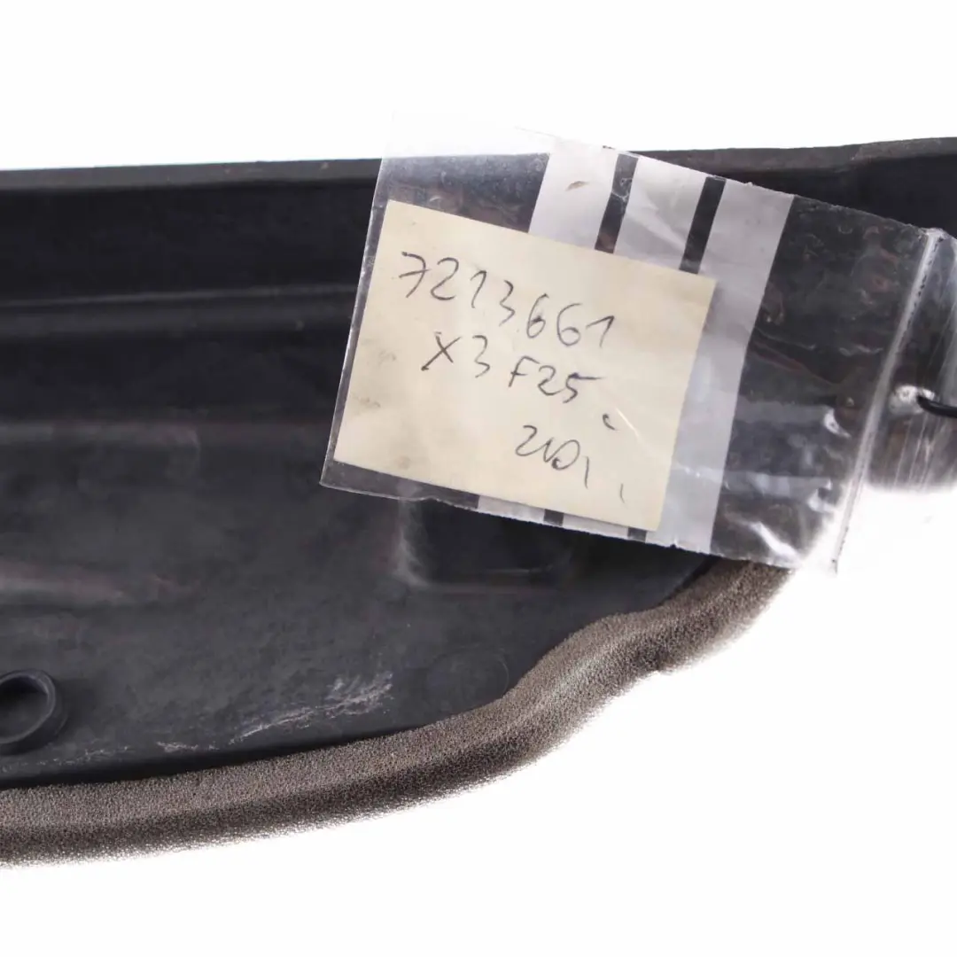 Compartiment moteur support panneau garniture supérieur central pour BMW F25 à propos du numéro de pièce 7213661 BMW F25 Compartiment moteur support panneau garniture supérieur central - SKU 7213661 - Numéro de pièce 7213661