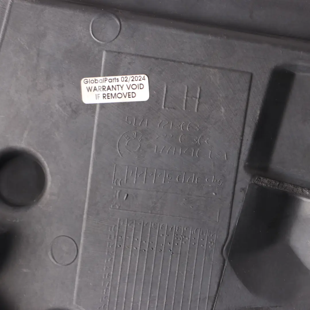 Compartiment moteur Support de panneau de garniture gauche pour BMW X3 F25 à propos du numéro de pièce 7213663 BMW X3 F25 Compartiment moteur Support de panneau de garniture gauche - SKU 7213663 - Numéro de pièce 7213663