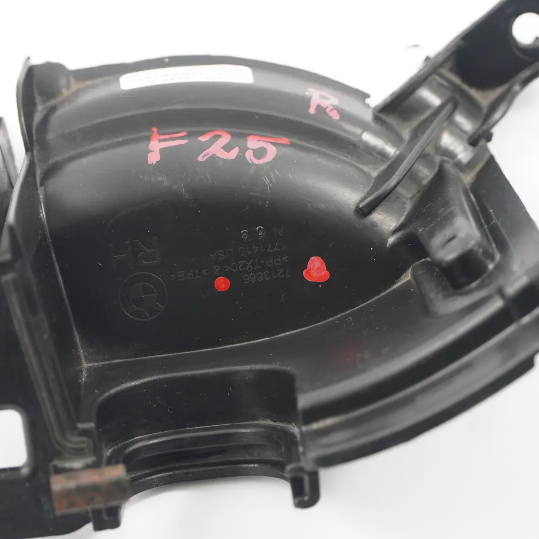 Partition Wall Front Right O/S Engine Compartment Bracket to BMW X3 F25 with Part number 7213666 BMW X3 F25 Partition Wall Front Right O/S Engine Compartment Bracket - SKU 7213666 - Part number 7213666