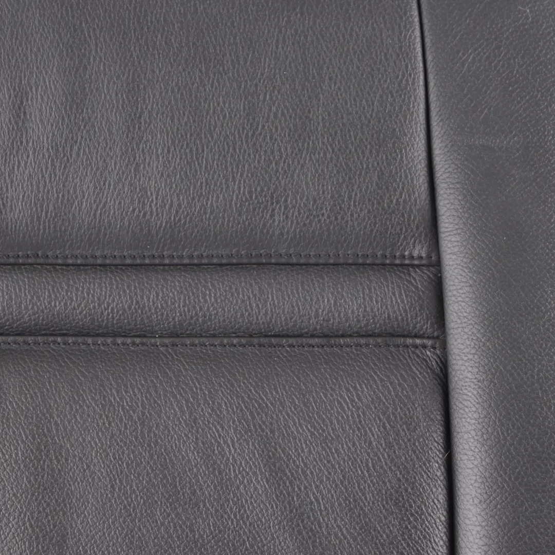 BMW X5 E70 Seat Backrest Rear Right O/S Back Cover Black Leather Nevada - SKU 7213767-1 - Part number 7213767