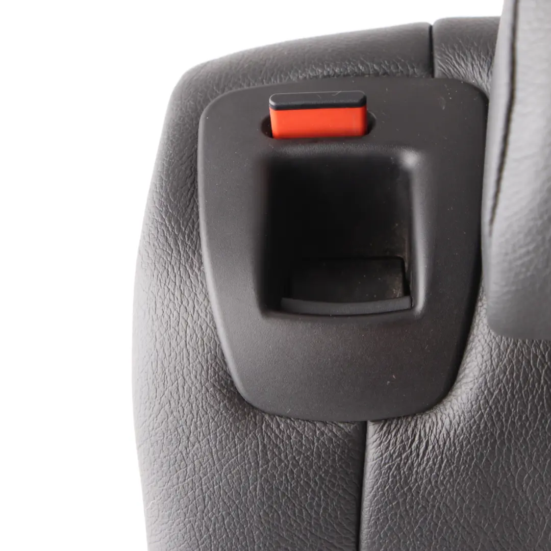 BMW X5 E70 Seat Backrest Rear Right O/S Back Cover Black Leather Nevada - SKU 7213767-1 - Part number 7213767