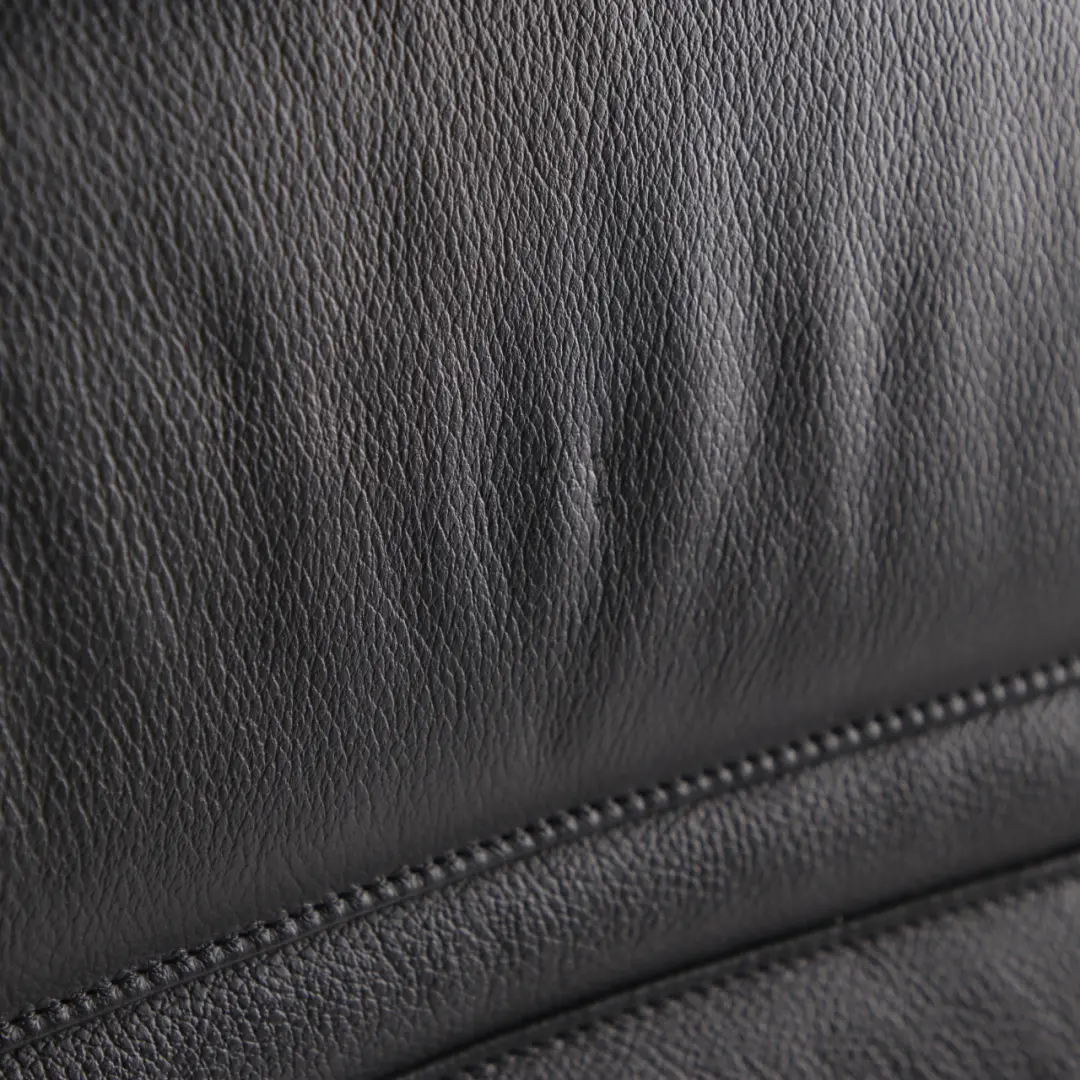BMW X5 E70 Seat Backrest Rear Right O/S Back Cover Black Leather Nevada - SKU 7213767-1 - Part number 7213767