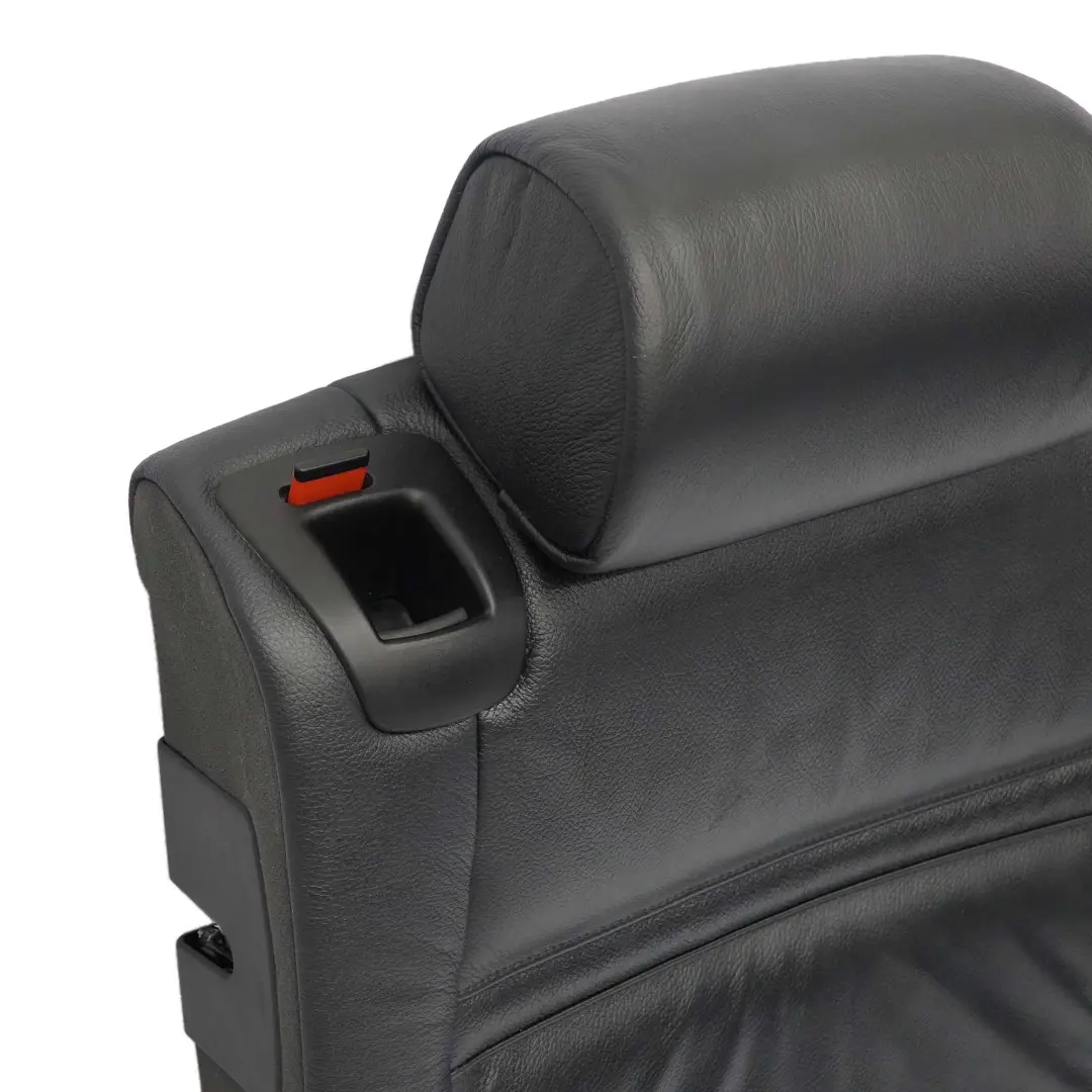 BMW E70 Schienale Posteriore Destro Bracciolo Portabicchieri Pelle Nera Nevada - SKU 7213767 - Numero di parte 7213767