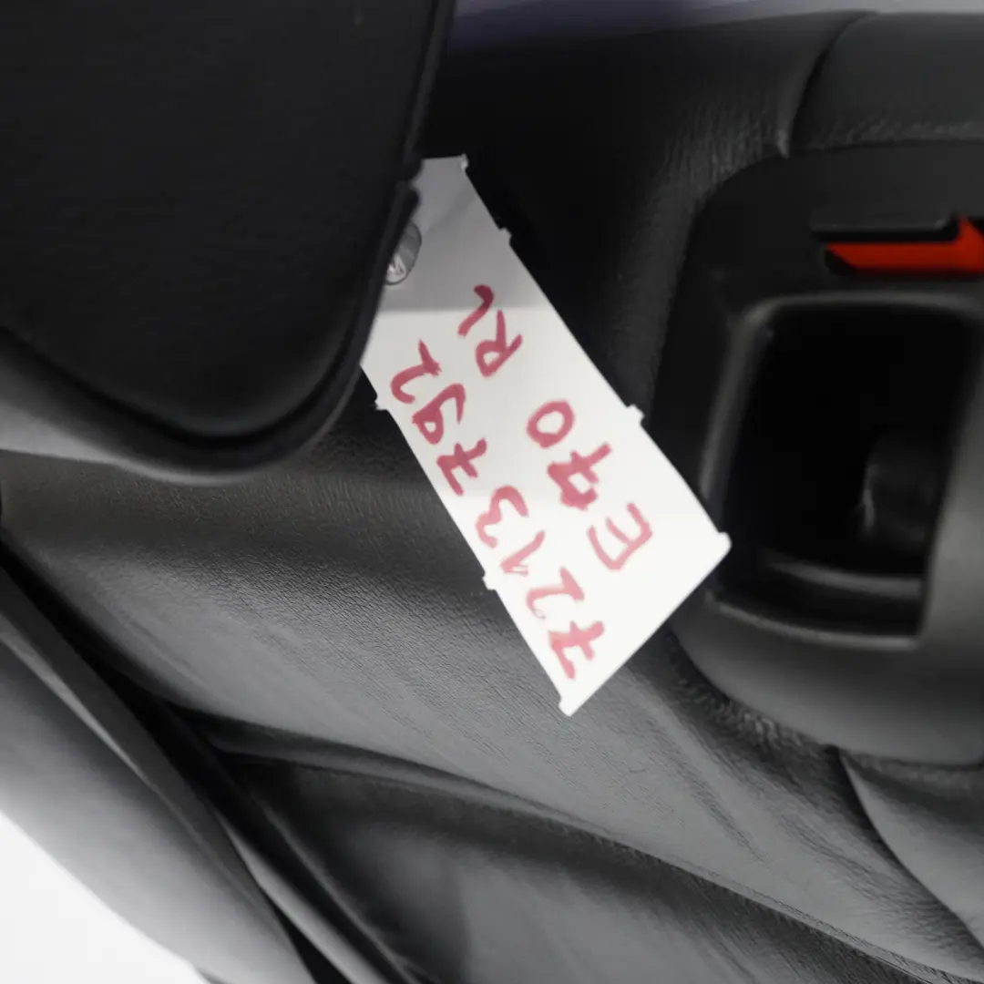 BMW X5 E70 Apoyabrazos Izquierdo Portavasos Cuero Negro Nevada Respaldo Asiento - SKU 7213792 - Número de pieza 7213792