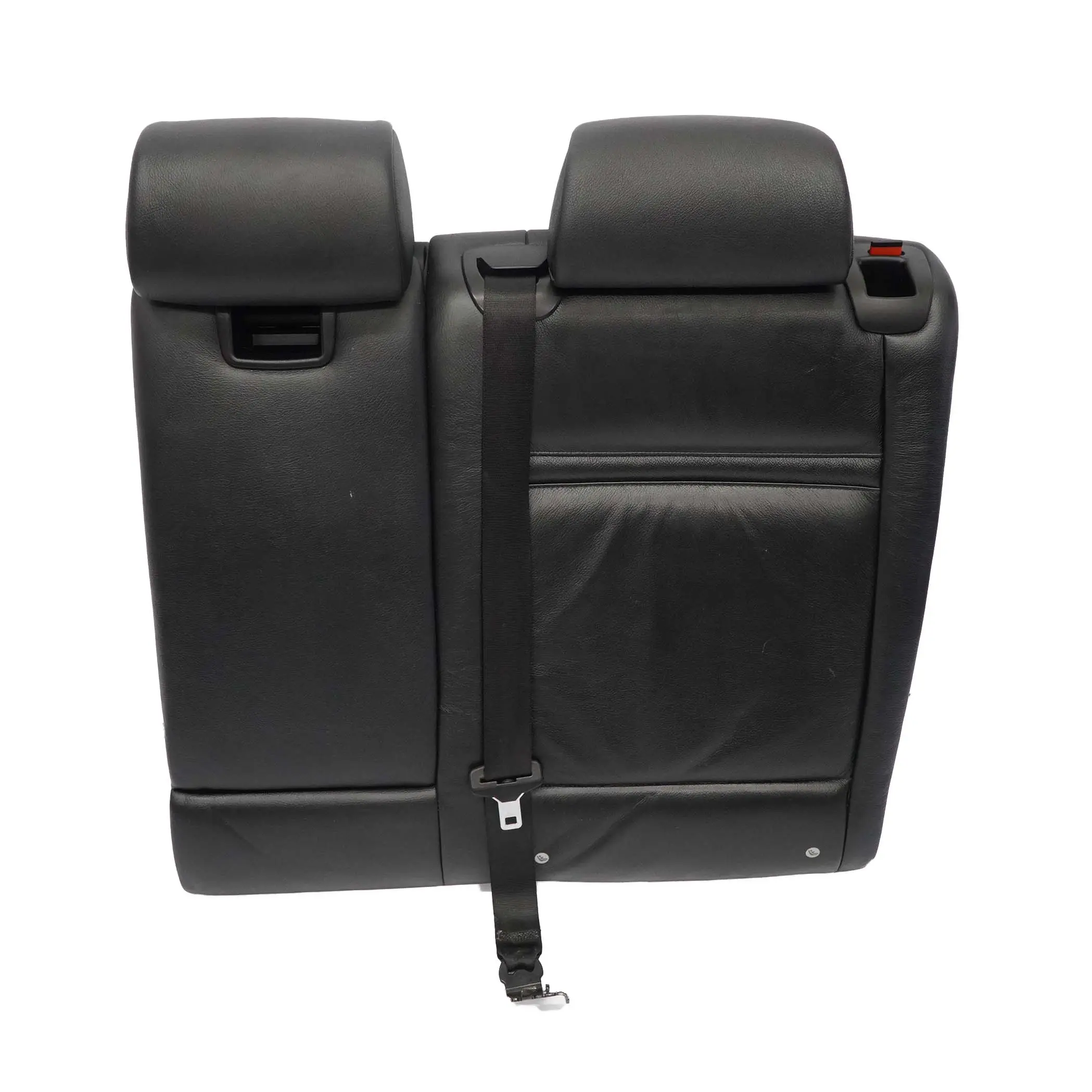 BMW X5 E70 Seat Backrest Rear Left N/S Armrest Cup Holder Black Leather Nevada